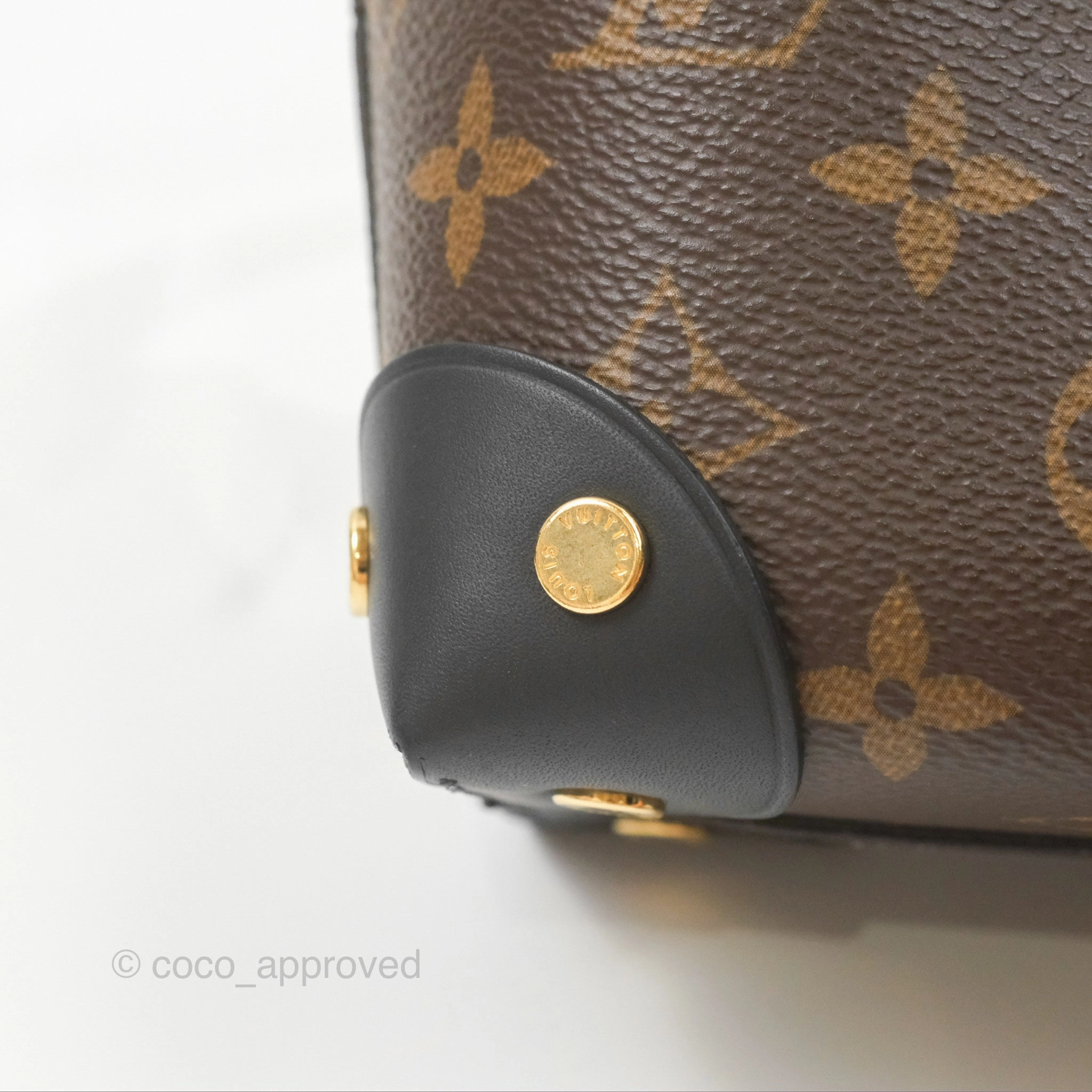 Louis Vuitton Petite Malle Souple Monogram Canvas