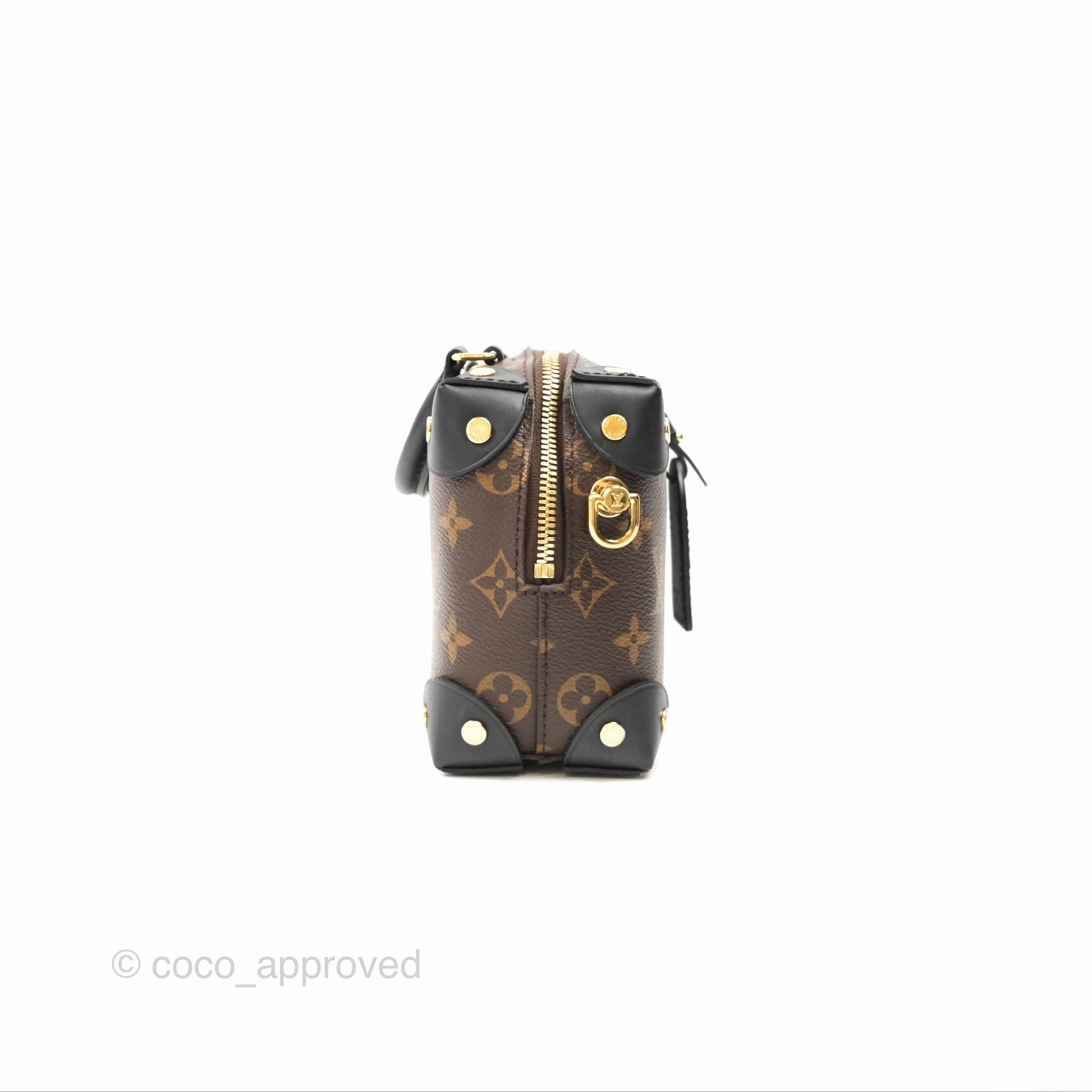 Louis Vuitton Petite Malle Souple Monogram Canvas