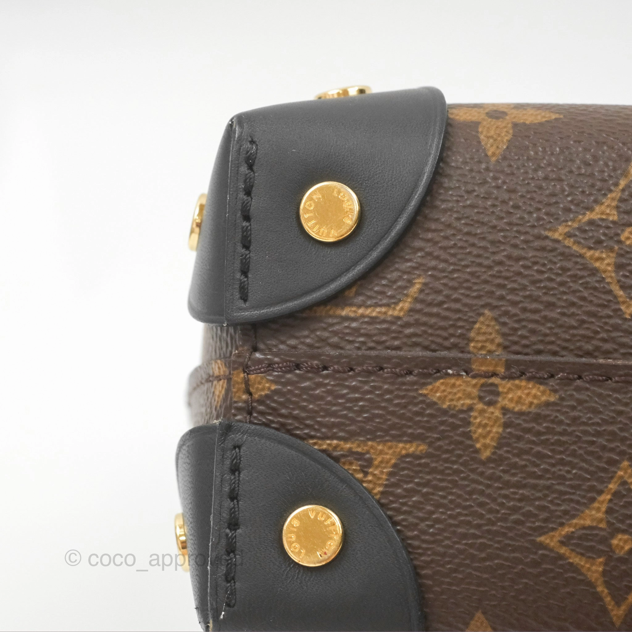 Louis Vuitton Petite Malle Souple Monogram Canvas