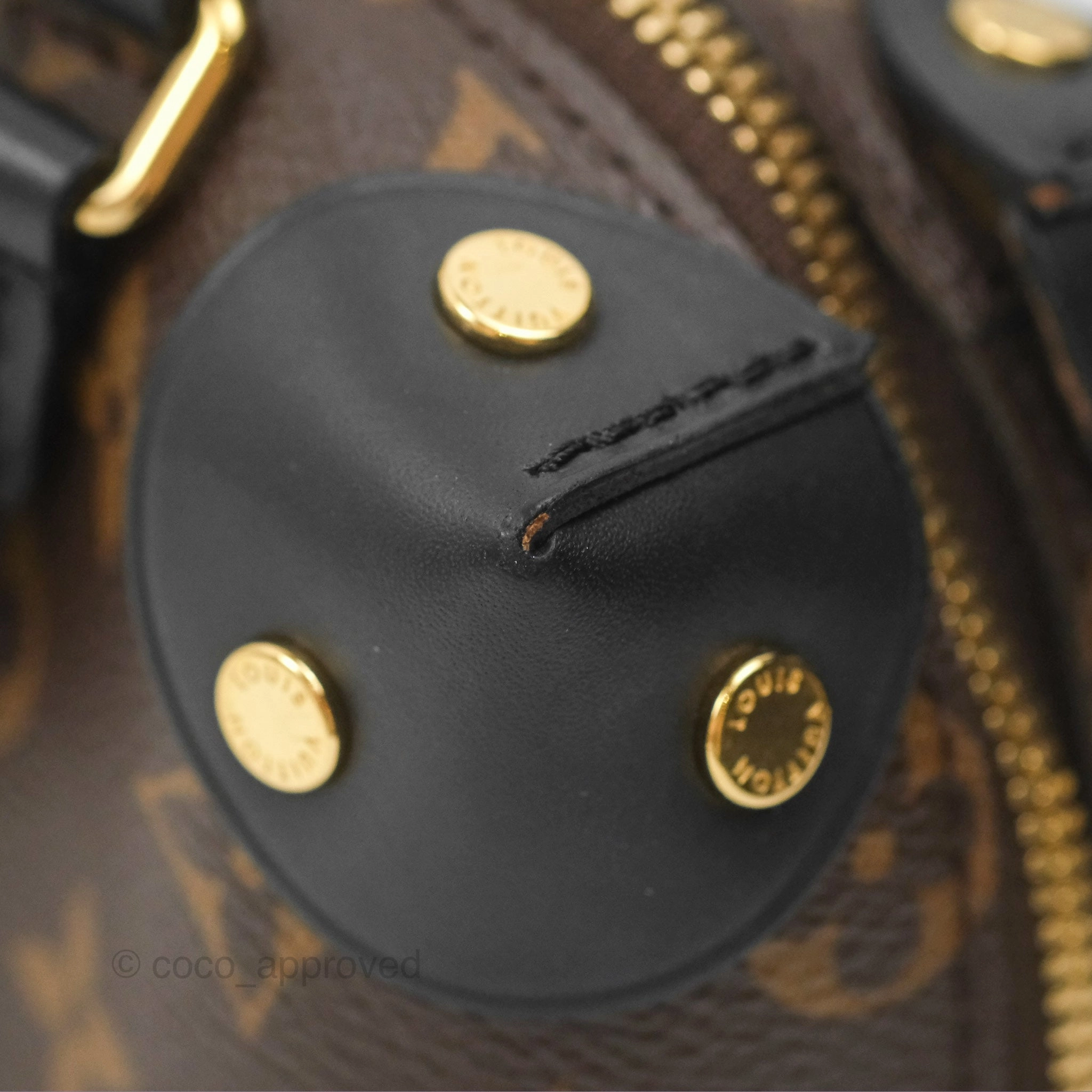 Louis Vuitton Petite Malle Souple Monogram Canvas