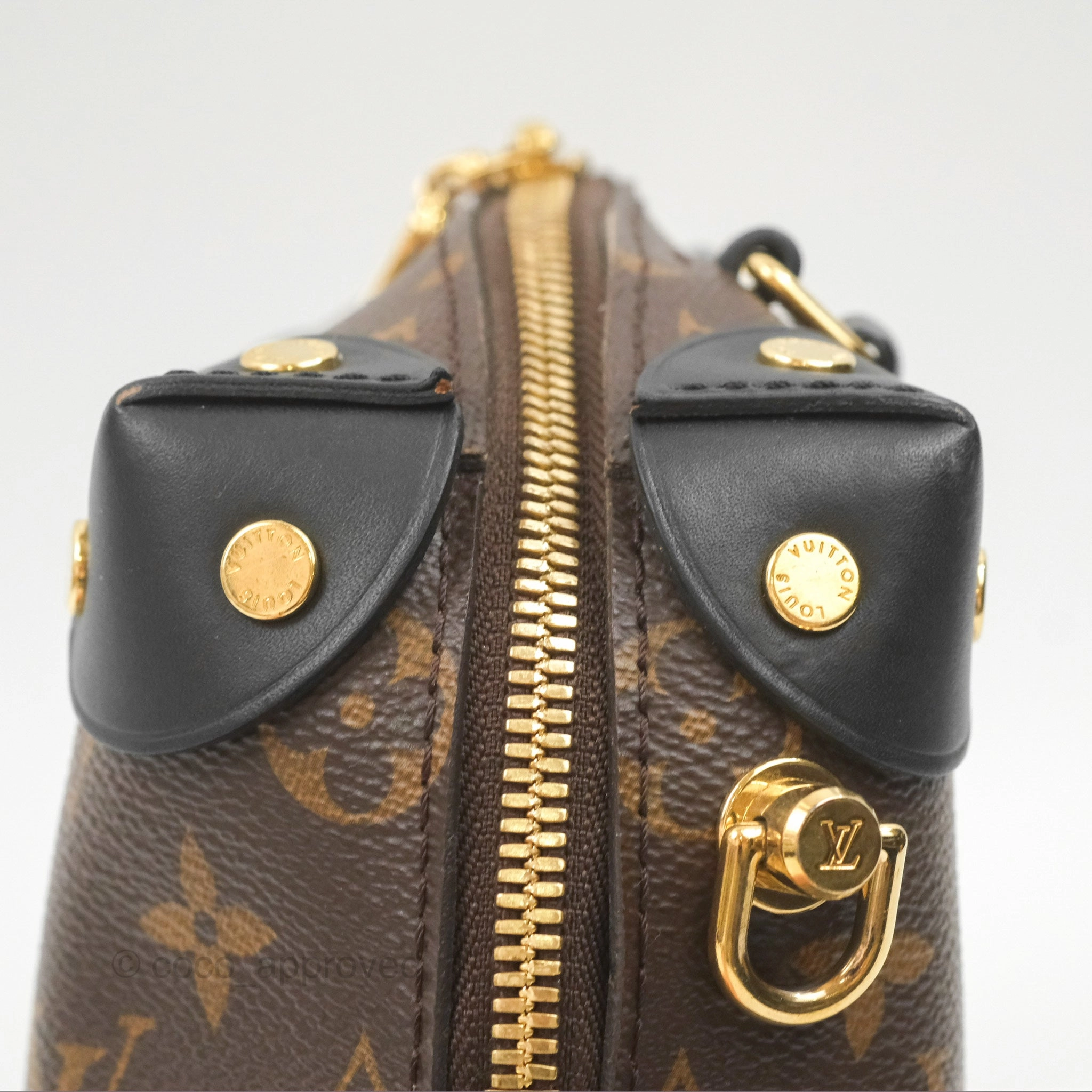 Louis Vuitton Petite Malle Souple Monogram Canvas
