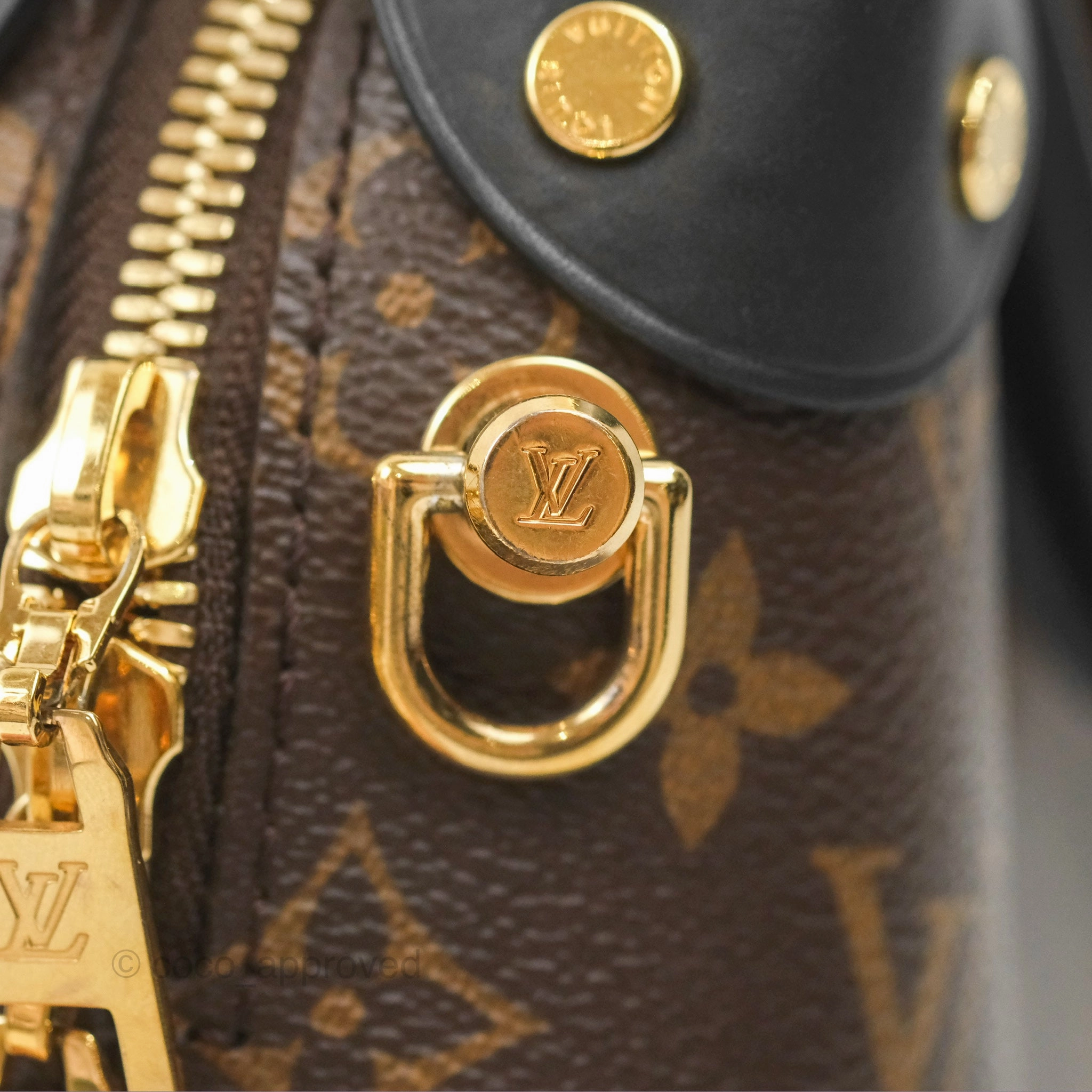 Louis Vuitton Petite Malle Souple Monogram Canvas