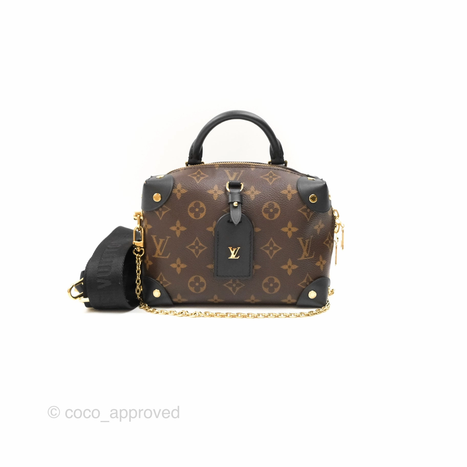 Louis Vuitton Petite Malle Souple Monogram Canvas