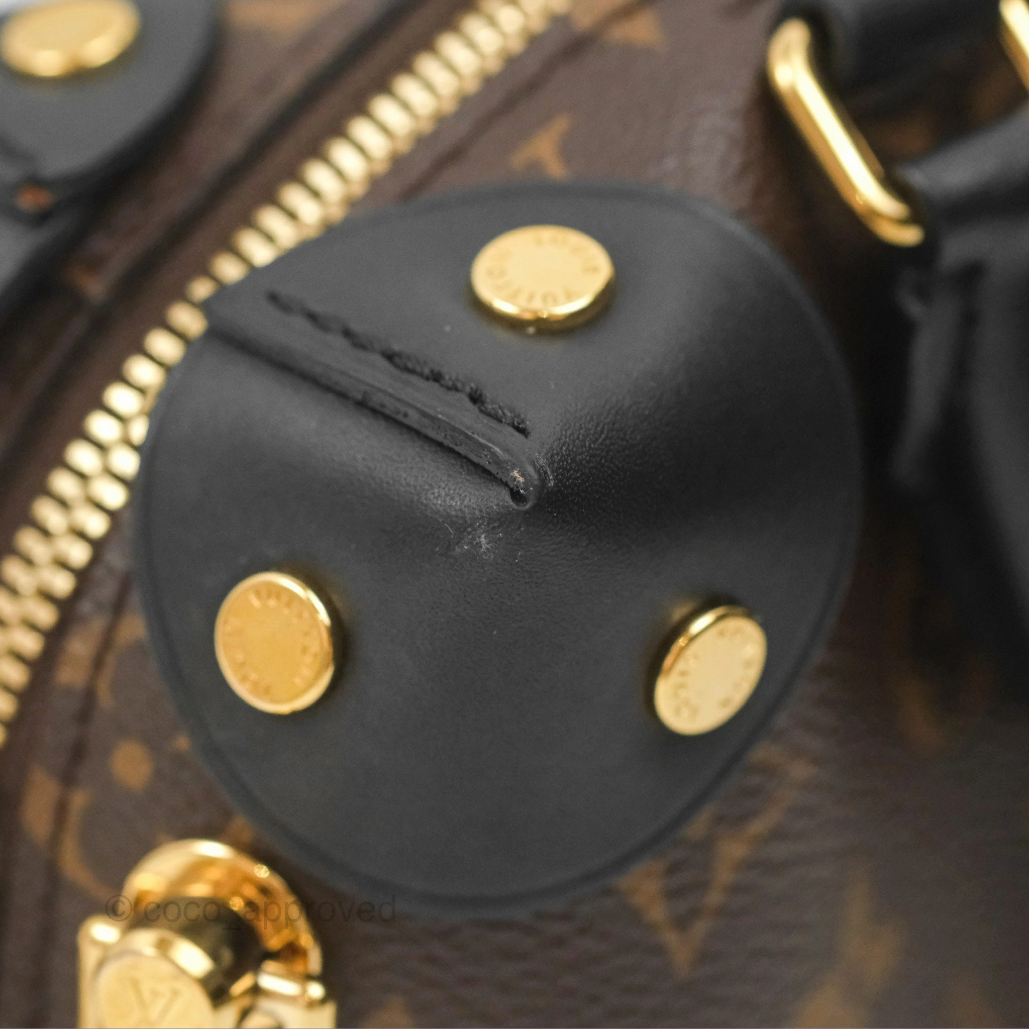 Louis Vuitton Petite Malle Souple Monogram Canvas
