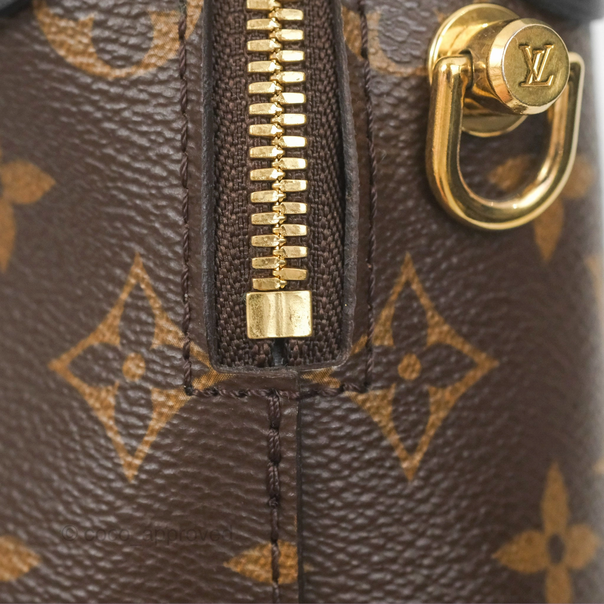 Louis Vuitton Petite Malle Souple Monogram Canvas