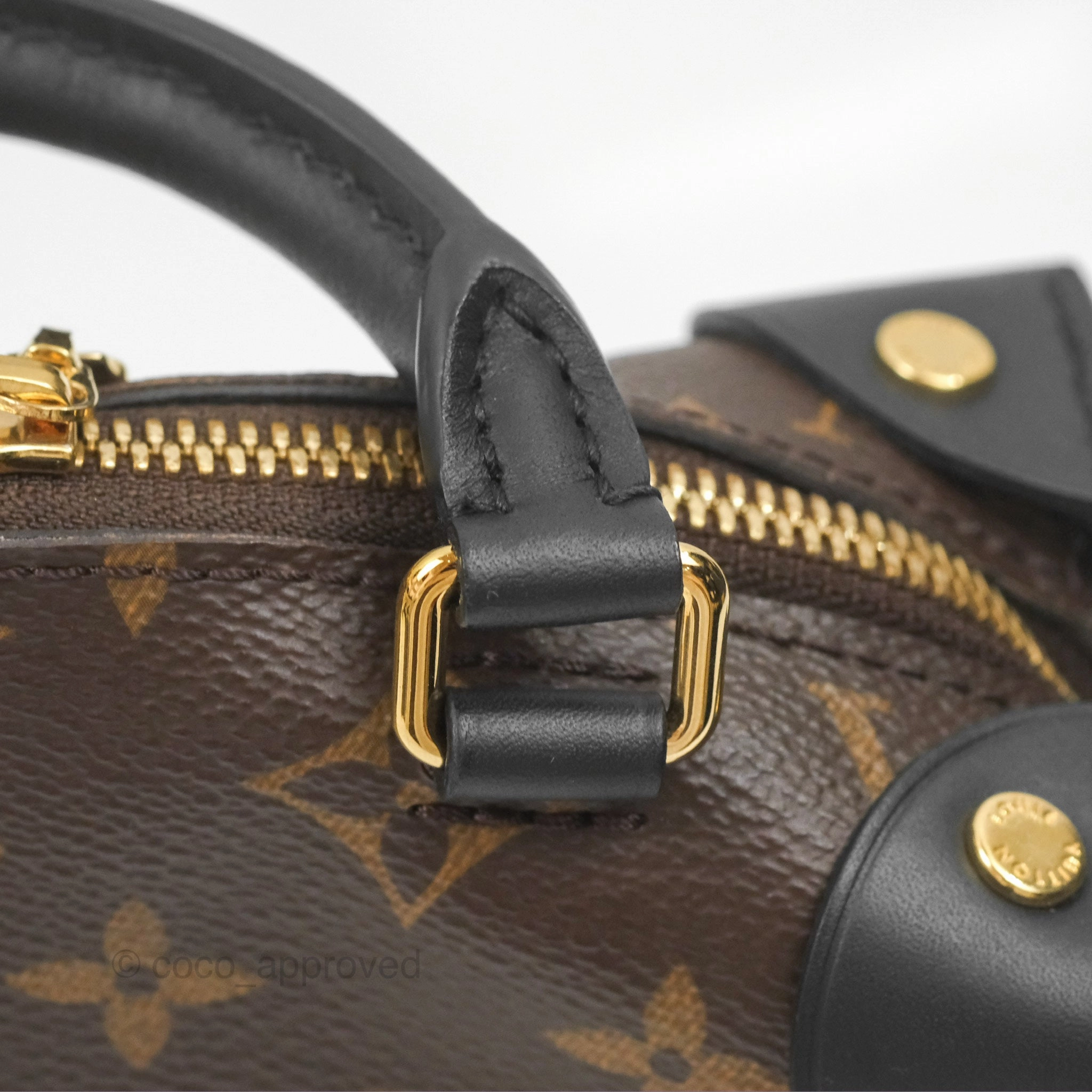 Louis Vuitton Petite Malle Souple Monogram Canvas