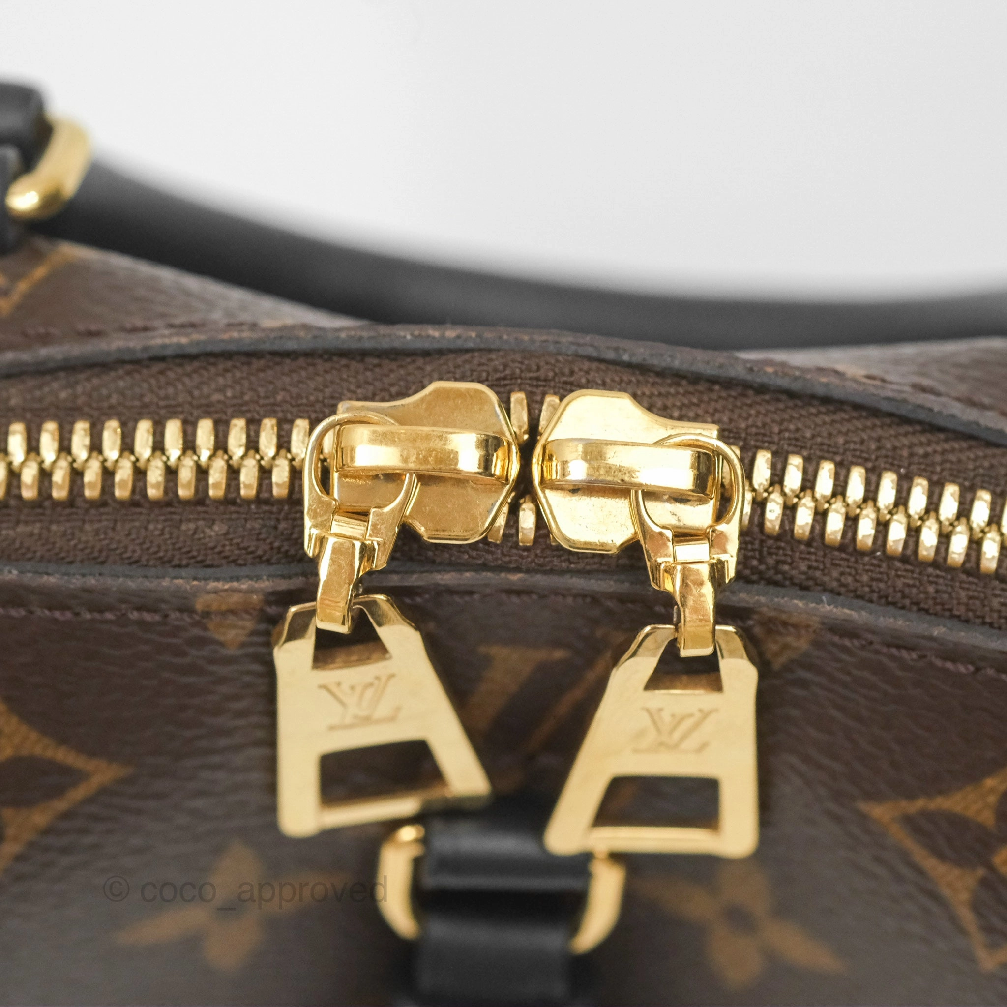 Louis Vuitton Petite Malle Souple Monogram Canvas