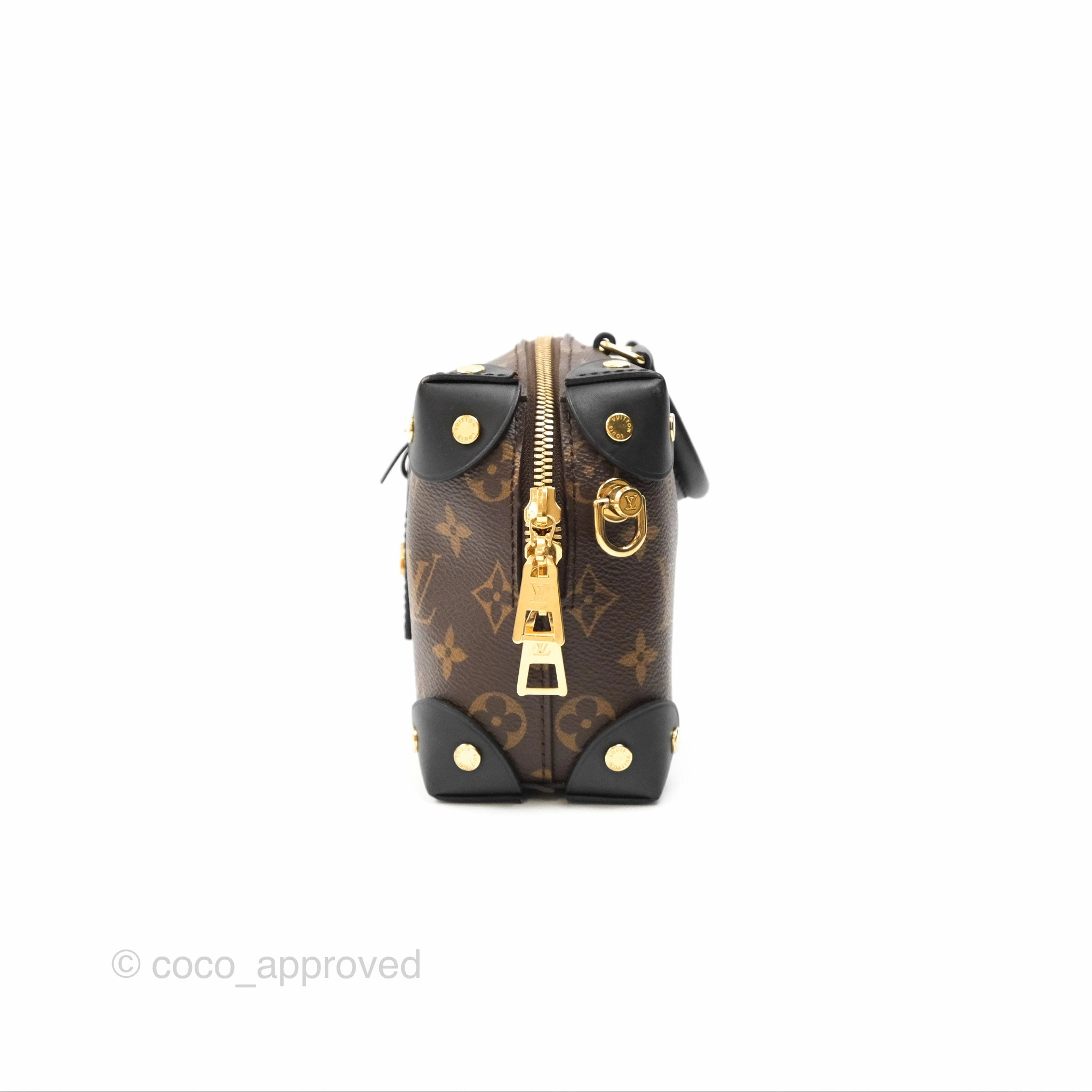 Louis Vuitton Petite Malle Souple Monogram Canvas