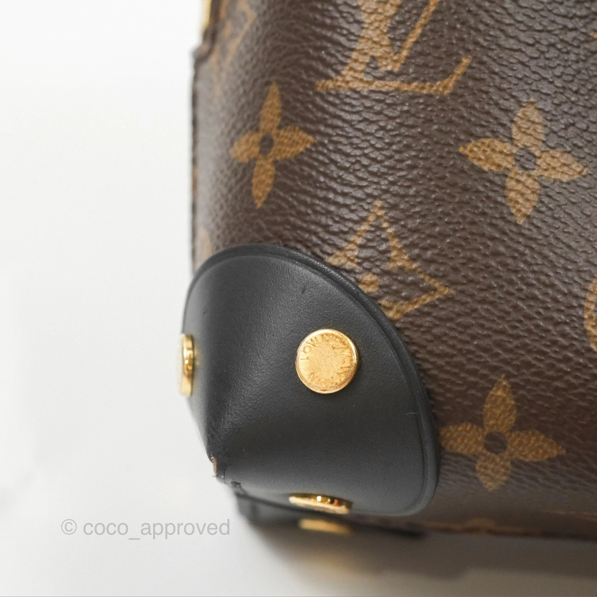 Louis Vuitton Petite Malle Souple Monogram Canvas