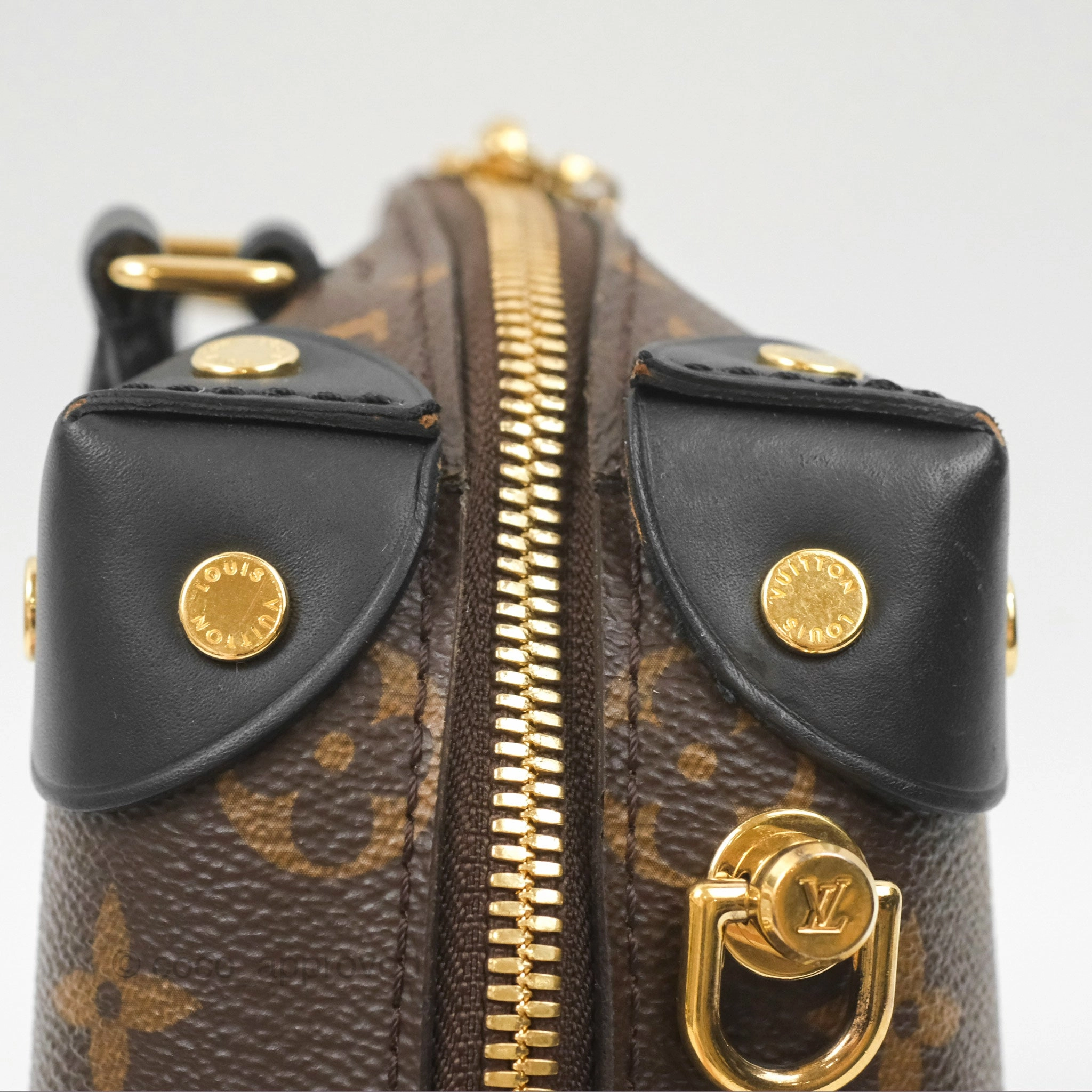 Louis Vuitton Petite Malle Souple Monogram Canvas