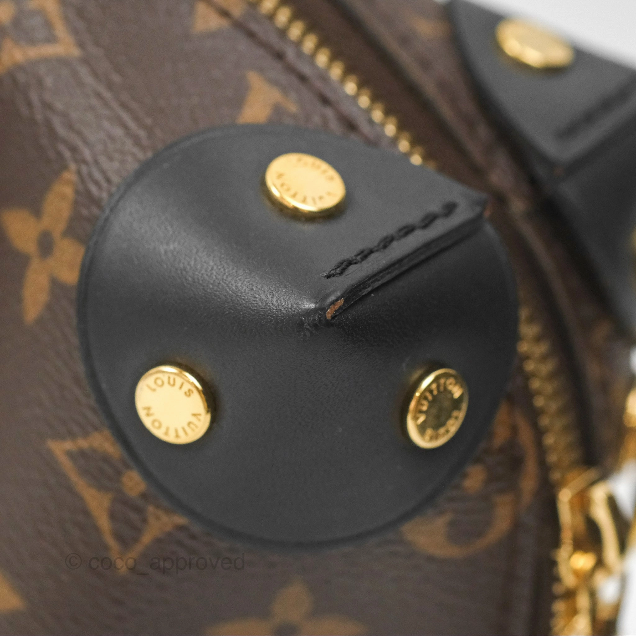 Louis Vuitton Petite Malle Souple Monogram Canvas