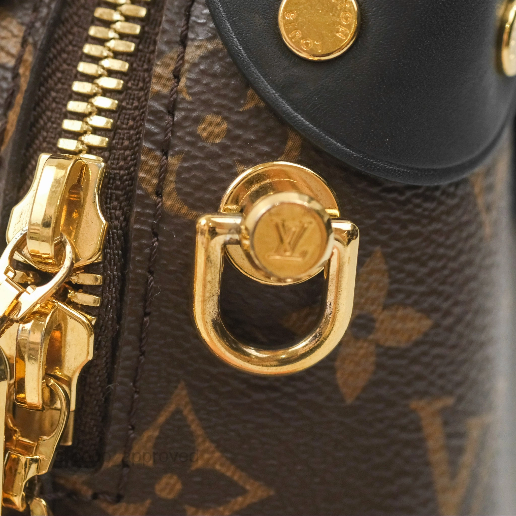 Louis Vuitton Petite Malle Souple Monogram Canvas
