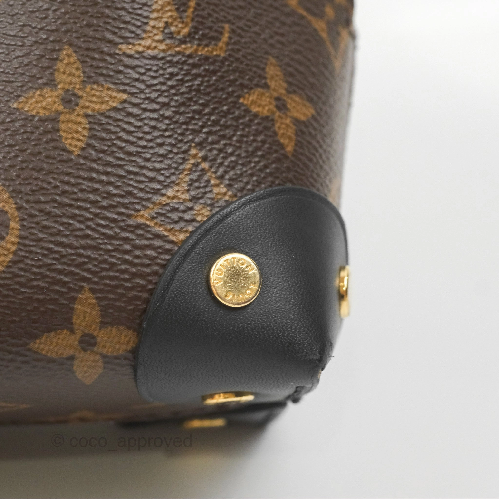 Louis Vuitton Petite Malle Souple Monogram Canvas
