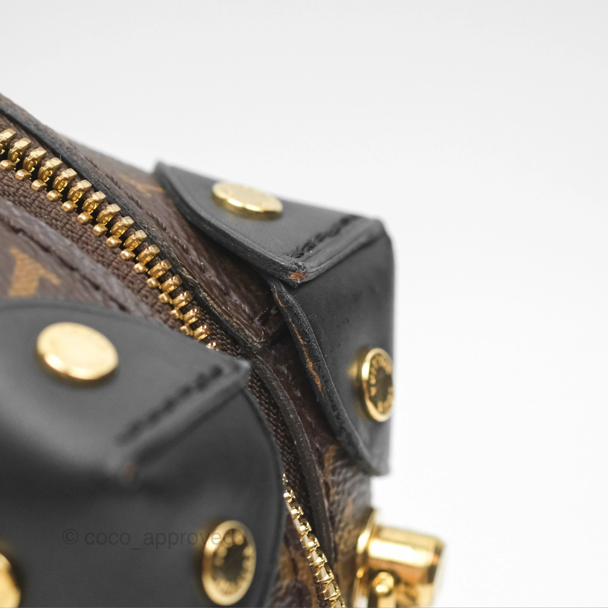 Louis Vuitton Petite Malle Souple Monogram Canvas