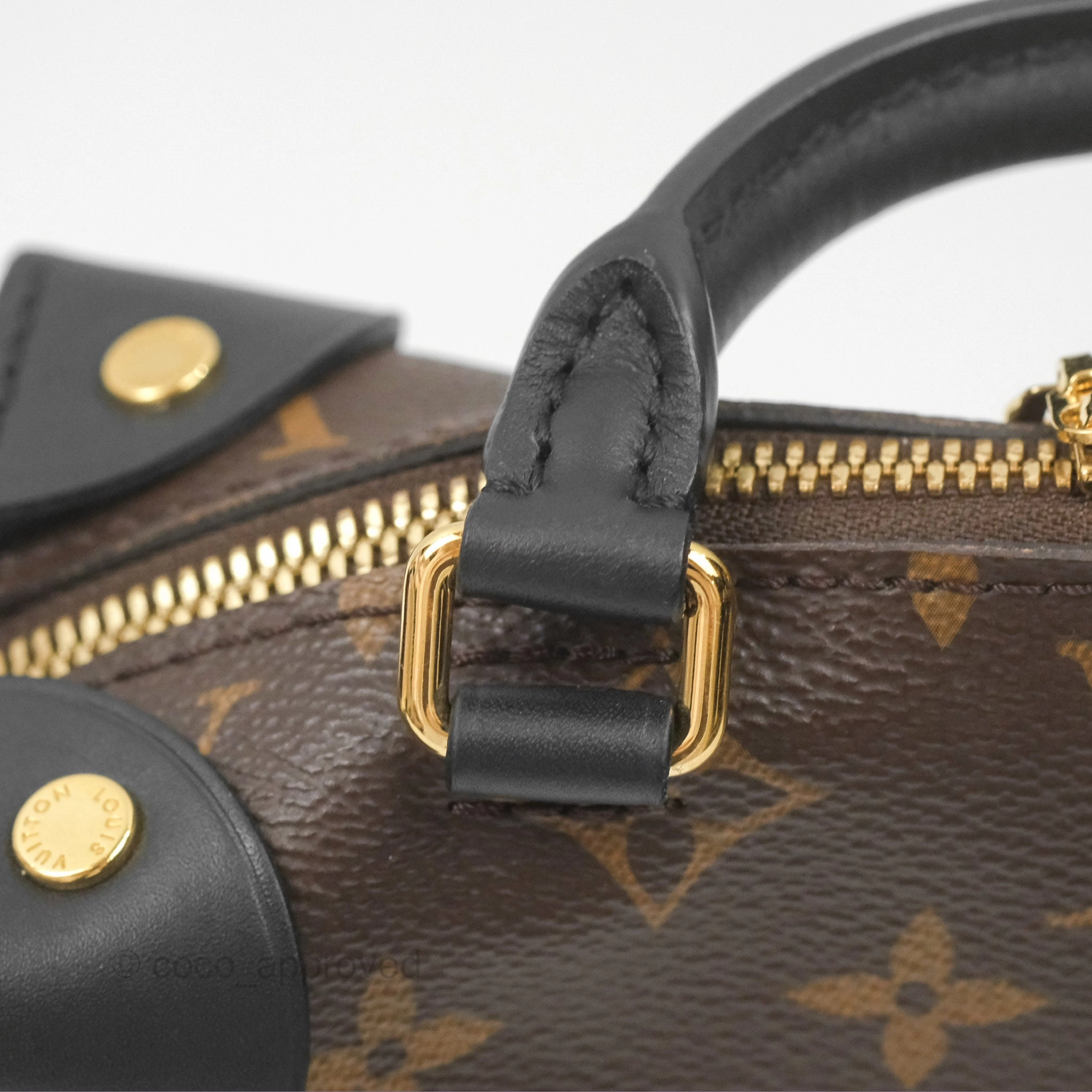 Louis Vuitton Petite Malle Souple Monogram Canvas