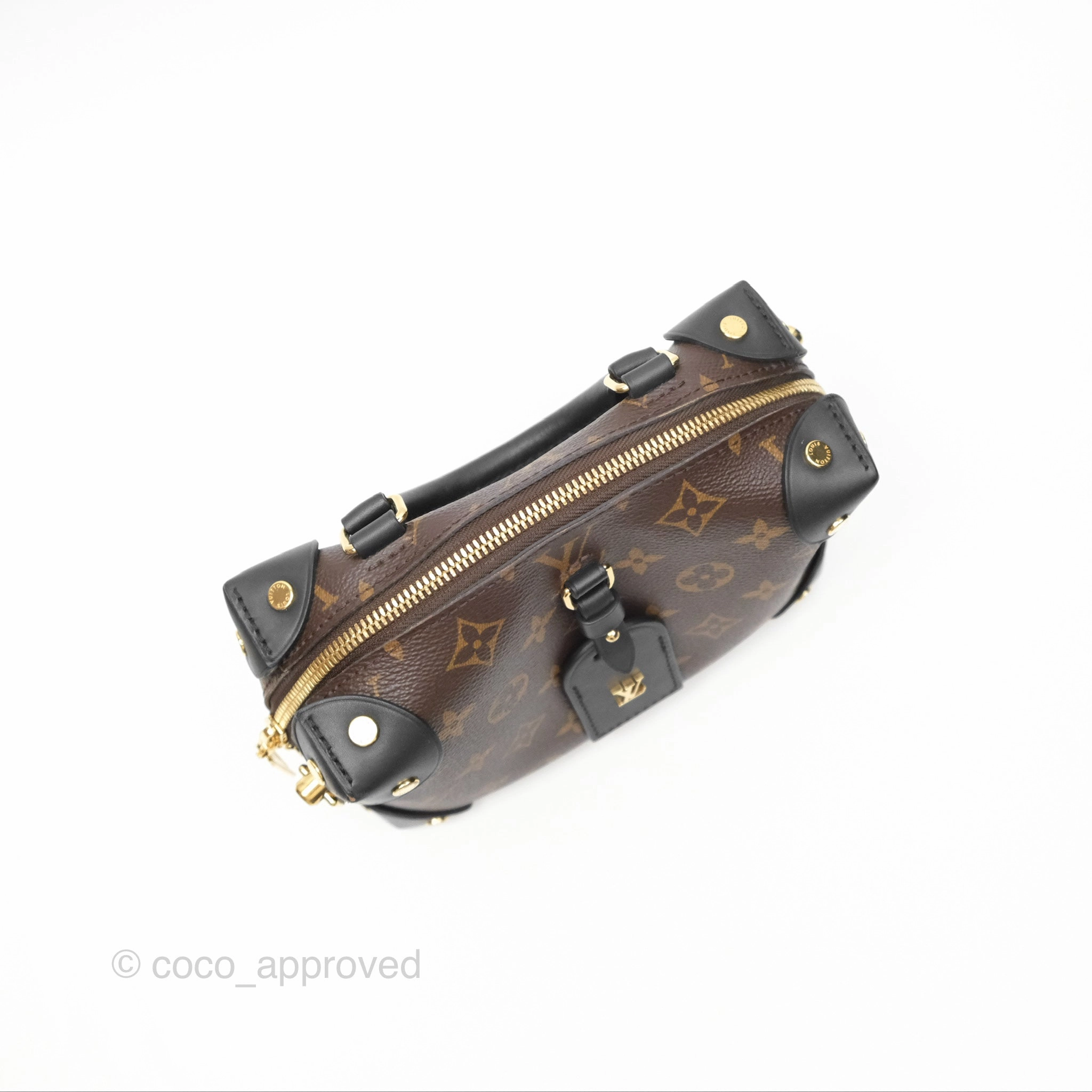 Louis Vuitton Petite Malle Souple Monogram Canvas