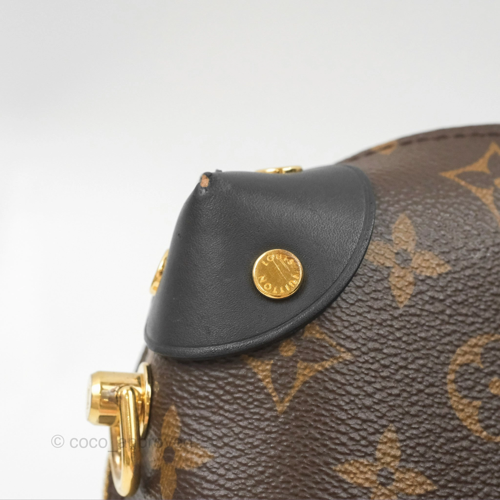Louis Vuitton Petite Malle Souple Monogram Canvas