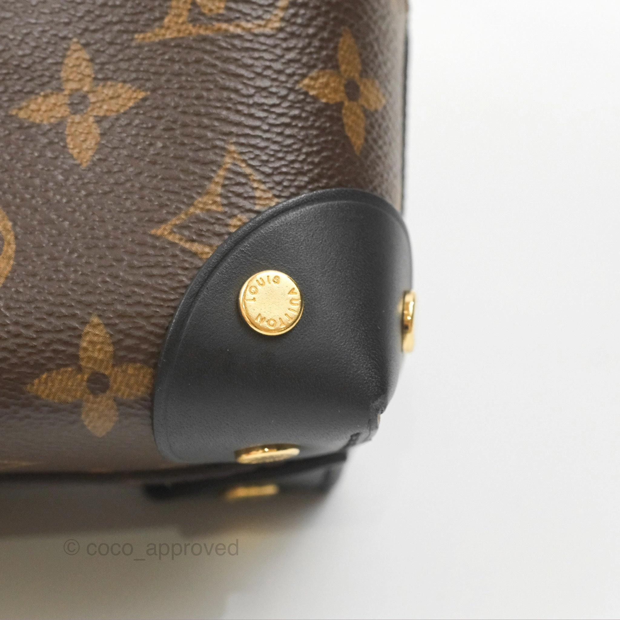 Louis Vuitton Petite Malle Souple Monogram Canvas