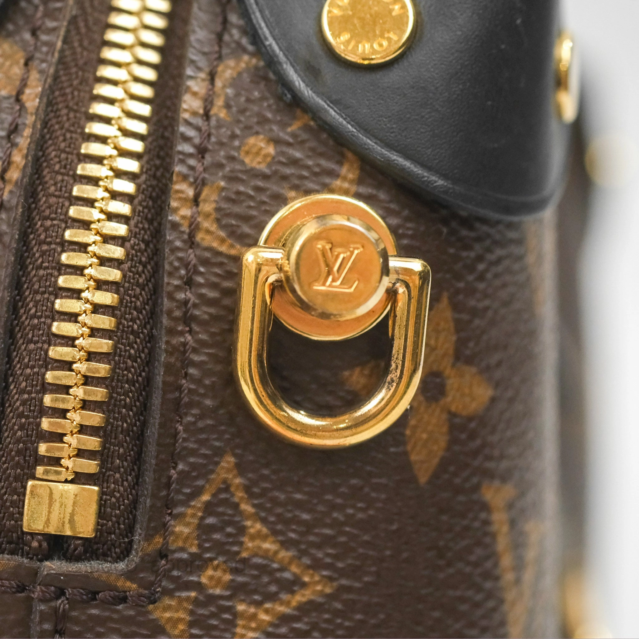 Louis Vuitton Petite Malle Souple Monogram Canvas