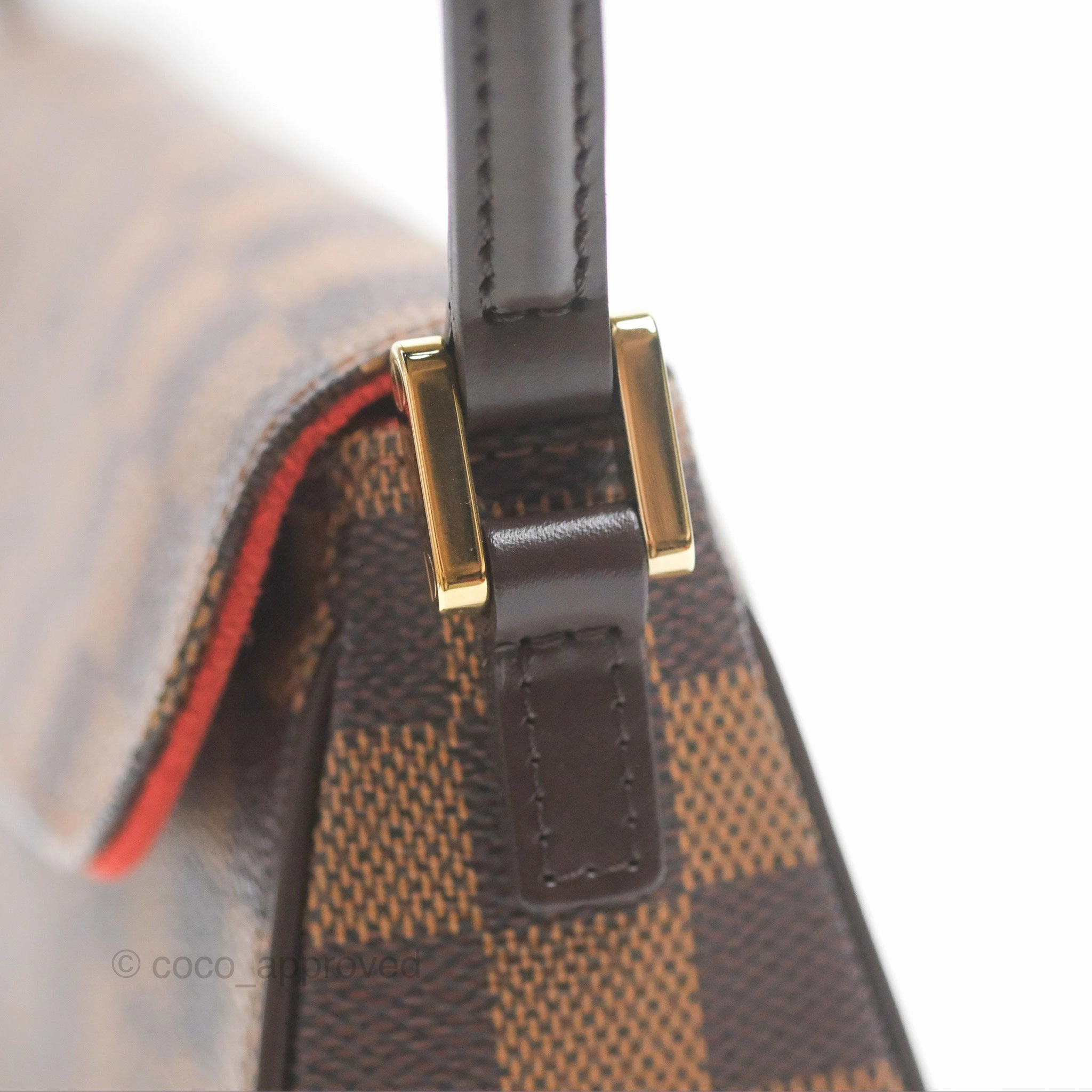 Louis Vuitton Recoleta Bag Damier Ebene Canvas