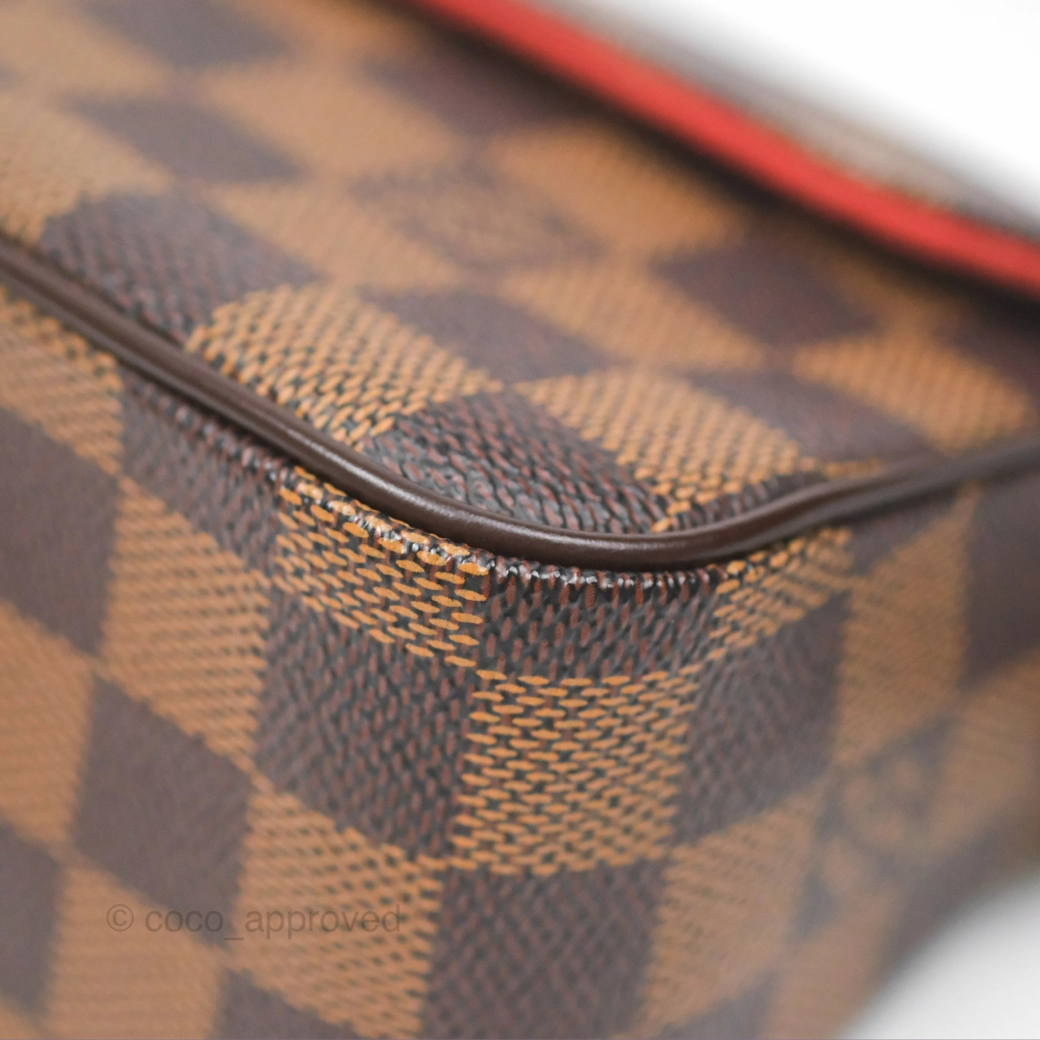 Louis Vuitton Recoleta Bag Damier Ebene Canvas