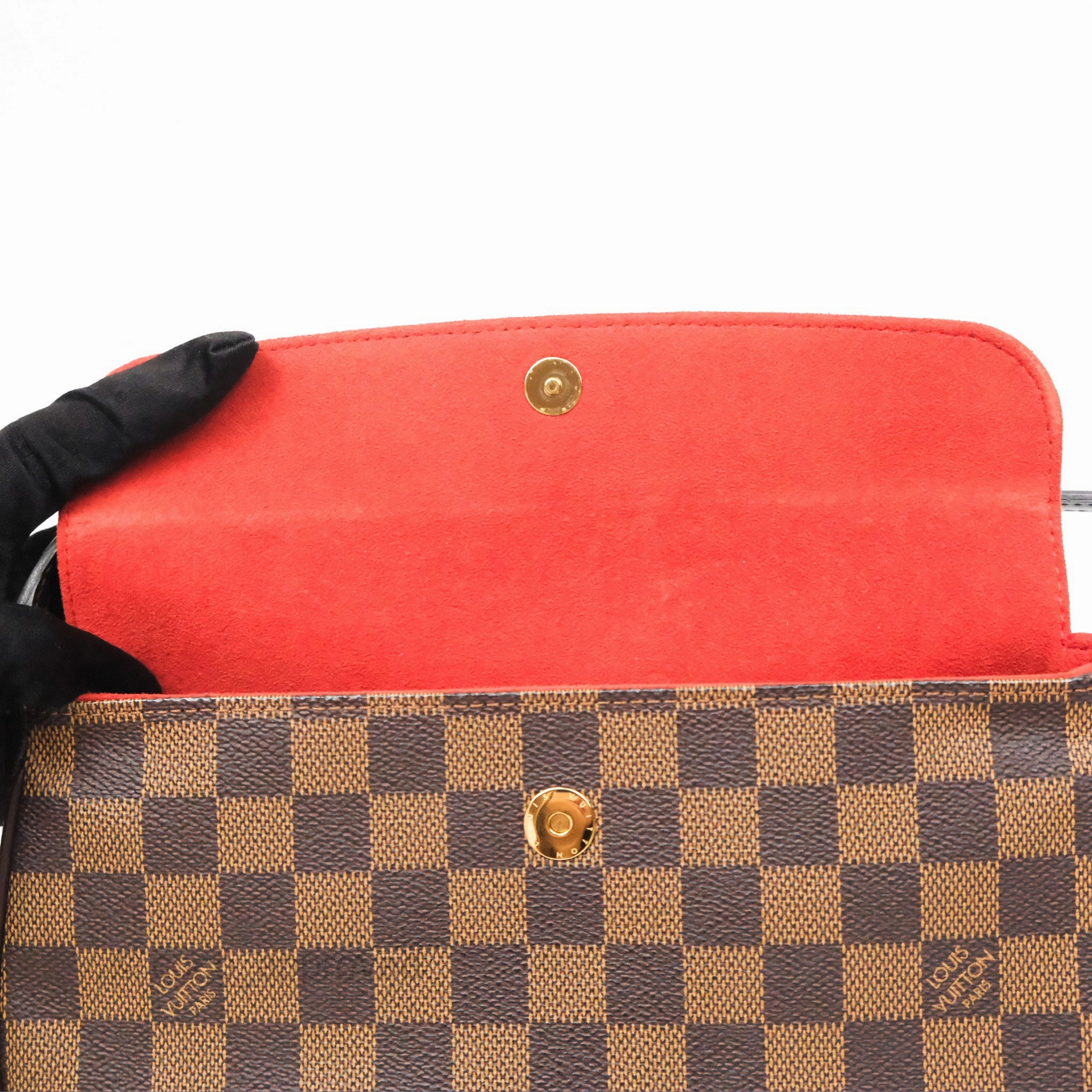 Louis Vuitton Recoleta Bag Damier Ebene Canvas