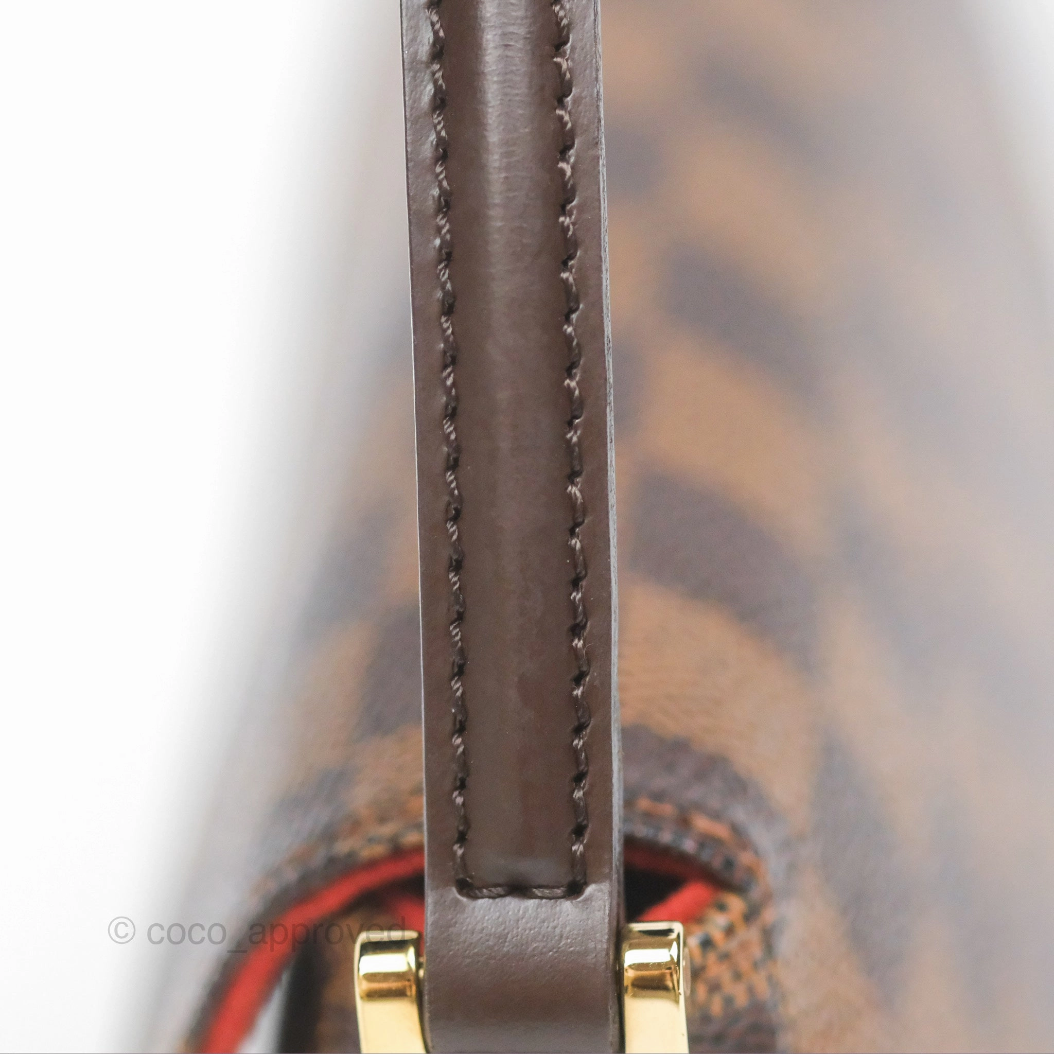Louis Vuitton Recoleta Bag Damier Ebene Canvas