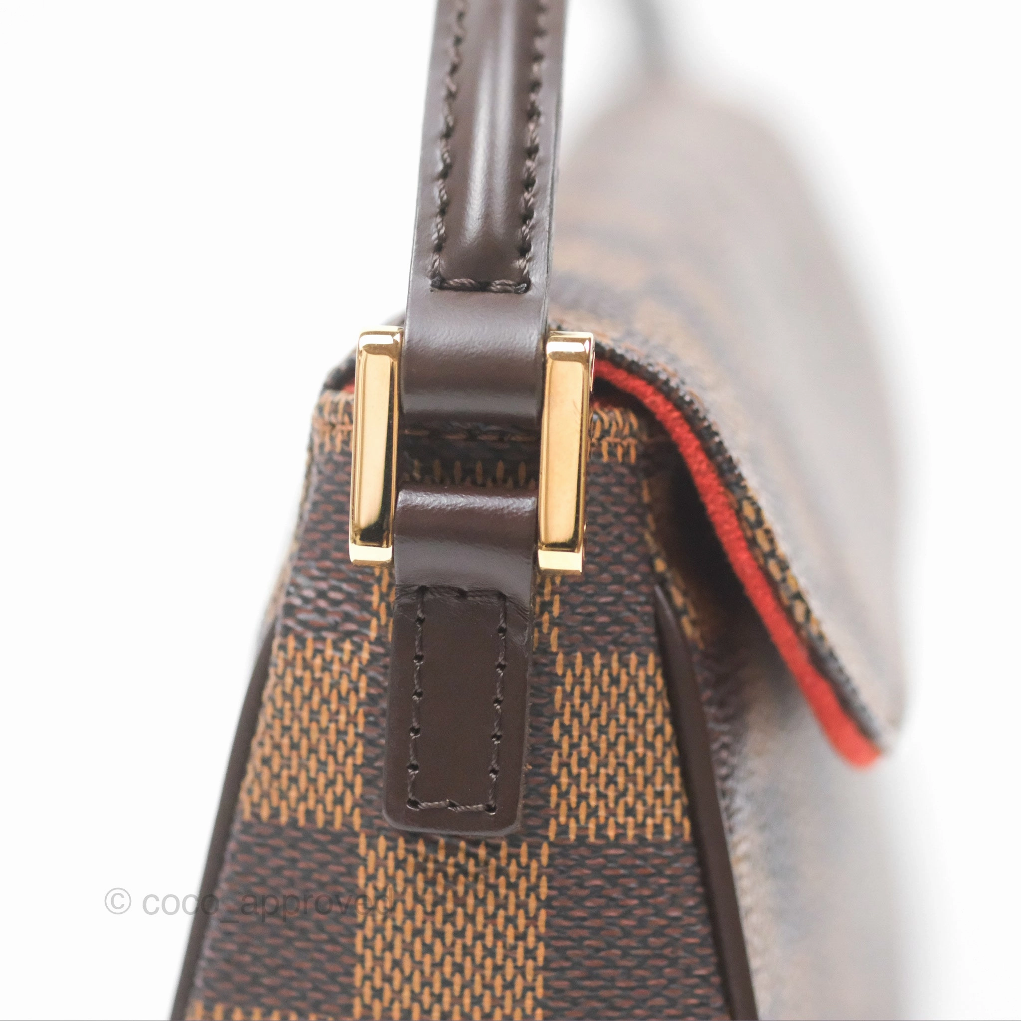 Louis Vuitton Recoleta Bag Damier Ebene Canvas