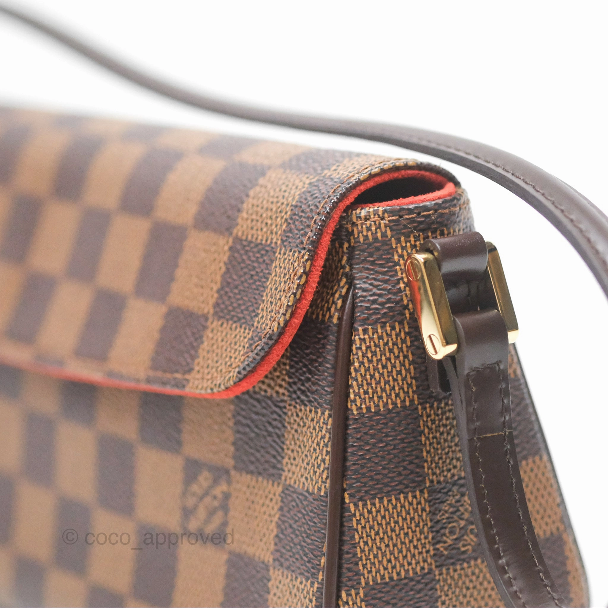 Louis Vuitton Recoleta Bag Damier Ebene Canvas