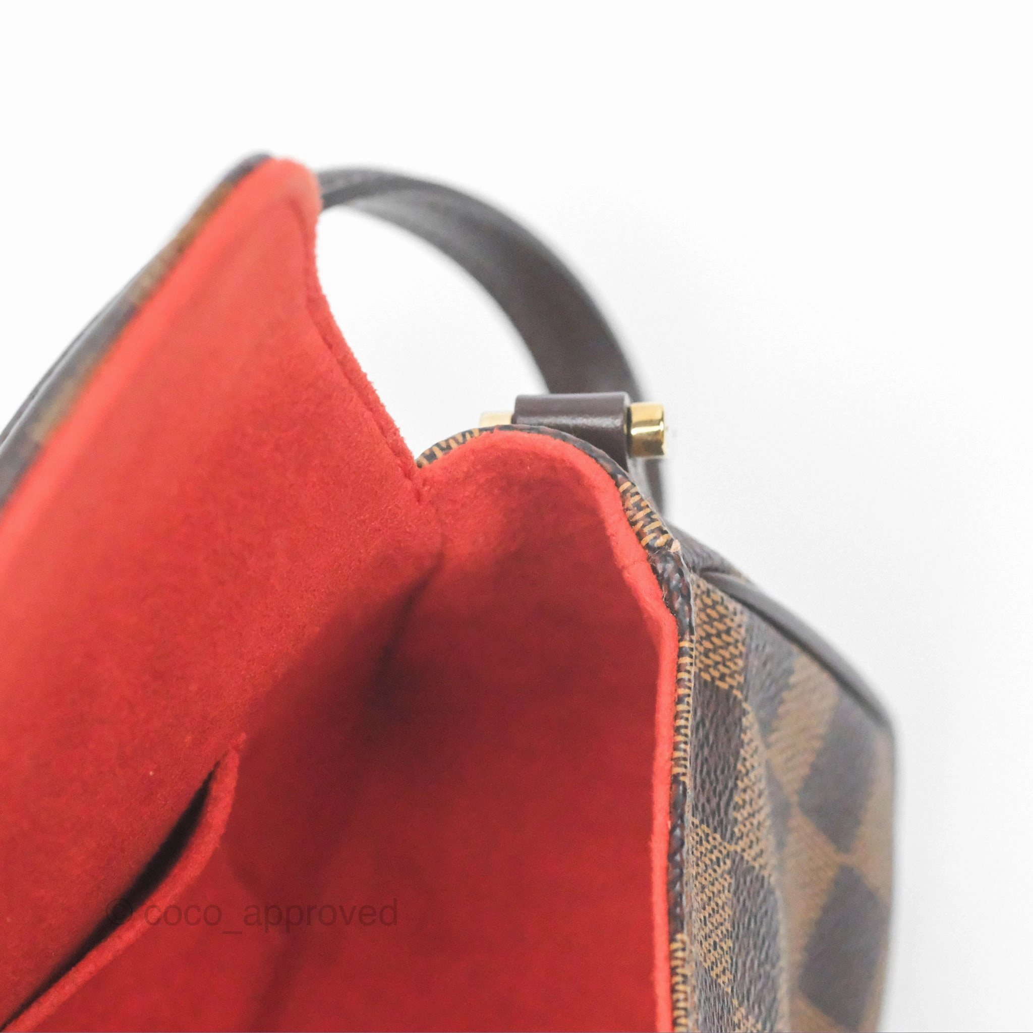 Louis Vuitton Recoleta Bag Damier Ebene Canvas