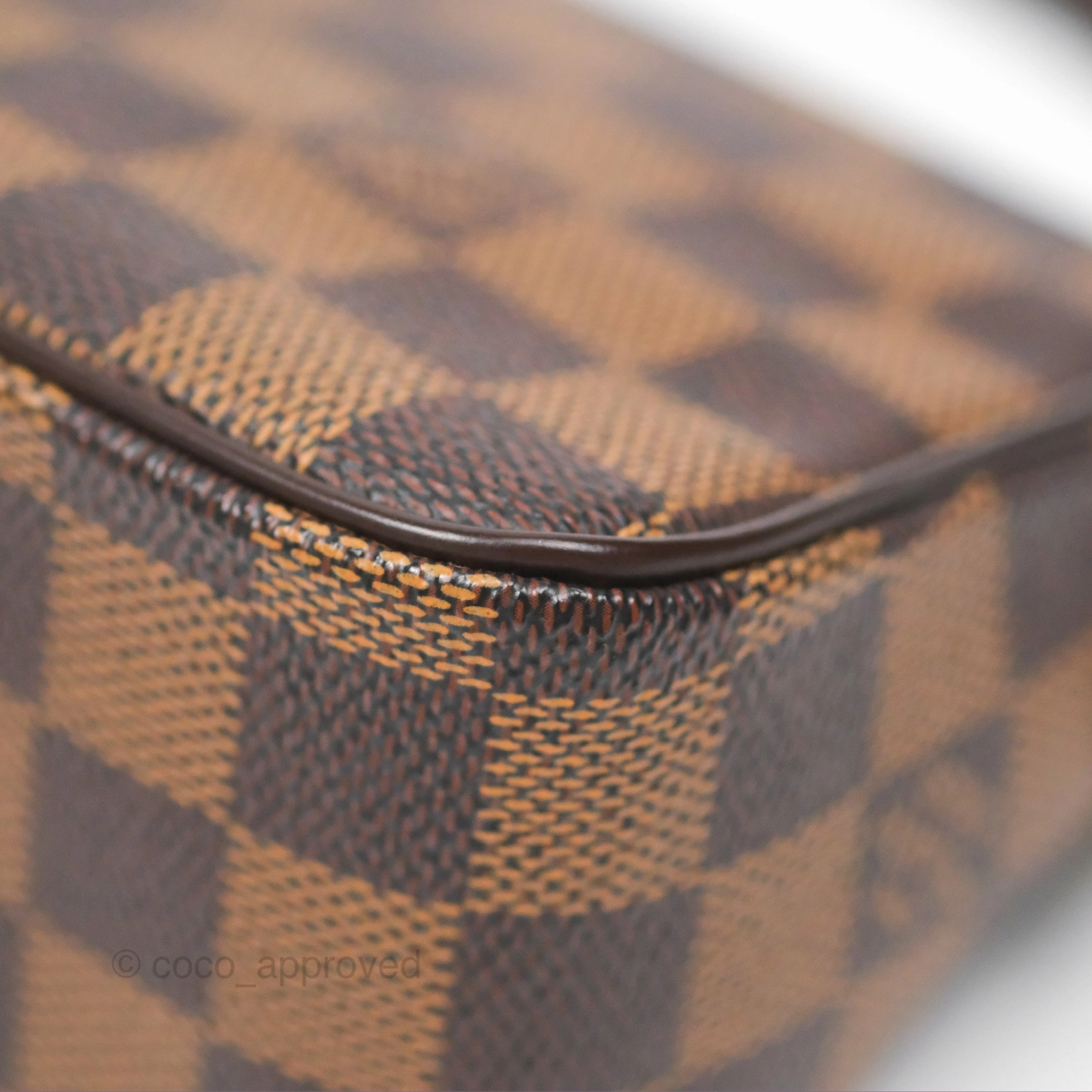 Louis Vuitton Recoleta Bag Damier Ebene Canvas