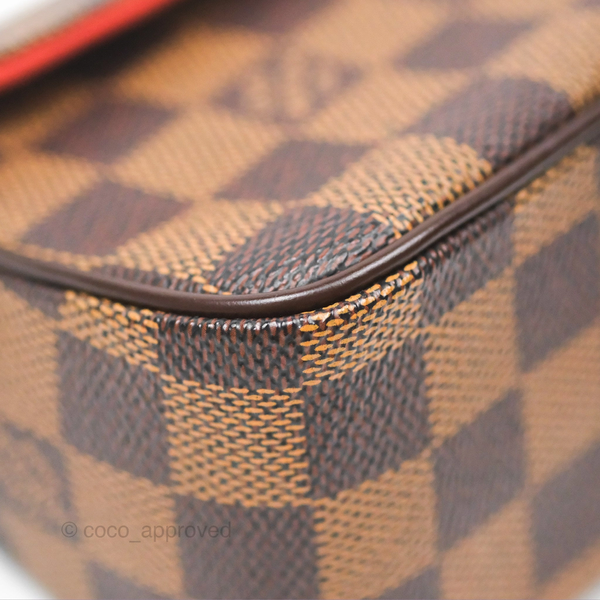 Louis Vuitton Recoleta Bag Damier Ebene Canvas