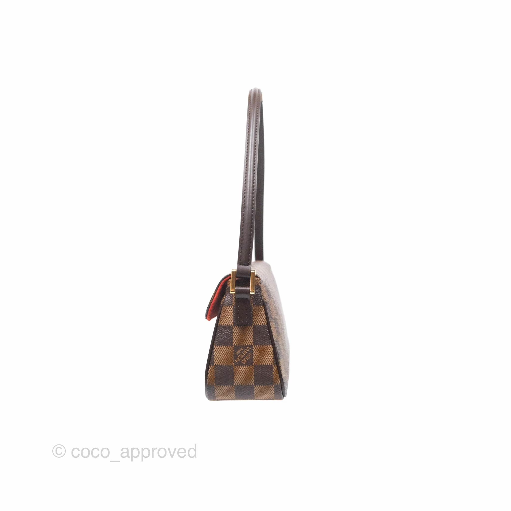 Louis Vuitton Recoleta Bag Damier Ebene Canvas