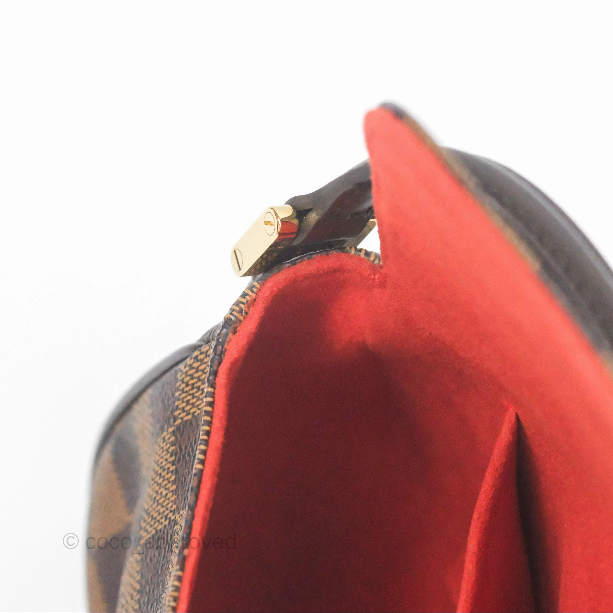 Louis Vuitton Recoleta Bag Damier Ebene Canvas