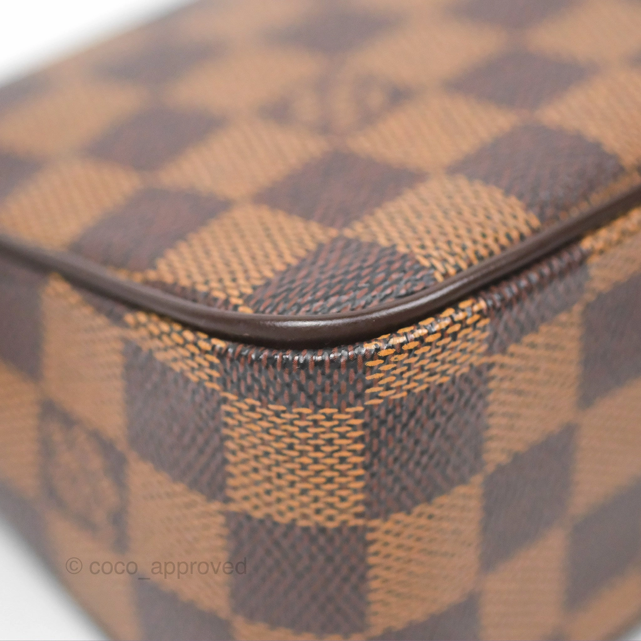 Louis Vuitton Recoleta Bag Damier Ebene Canvas