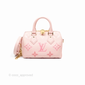 Louis Vuitton Speedy Bandoulire 20 Monogram Degrade Rose Pink