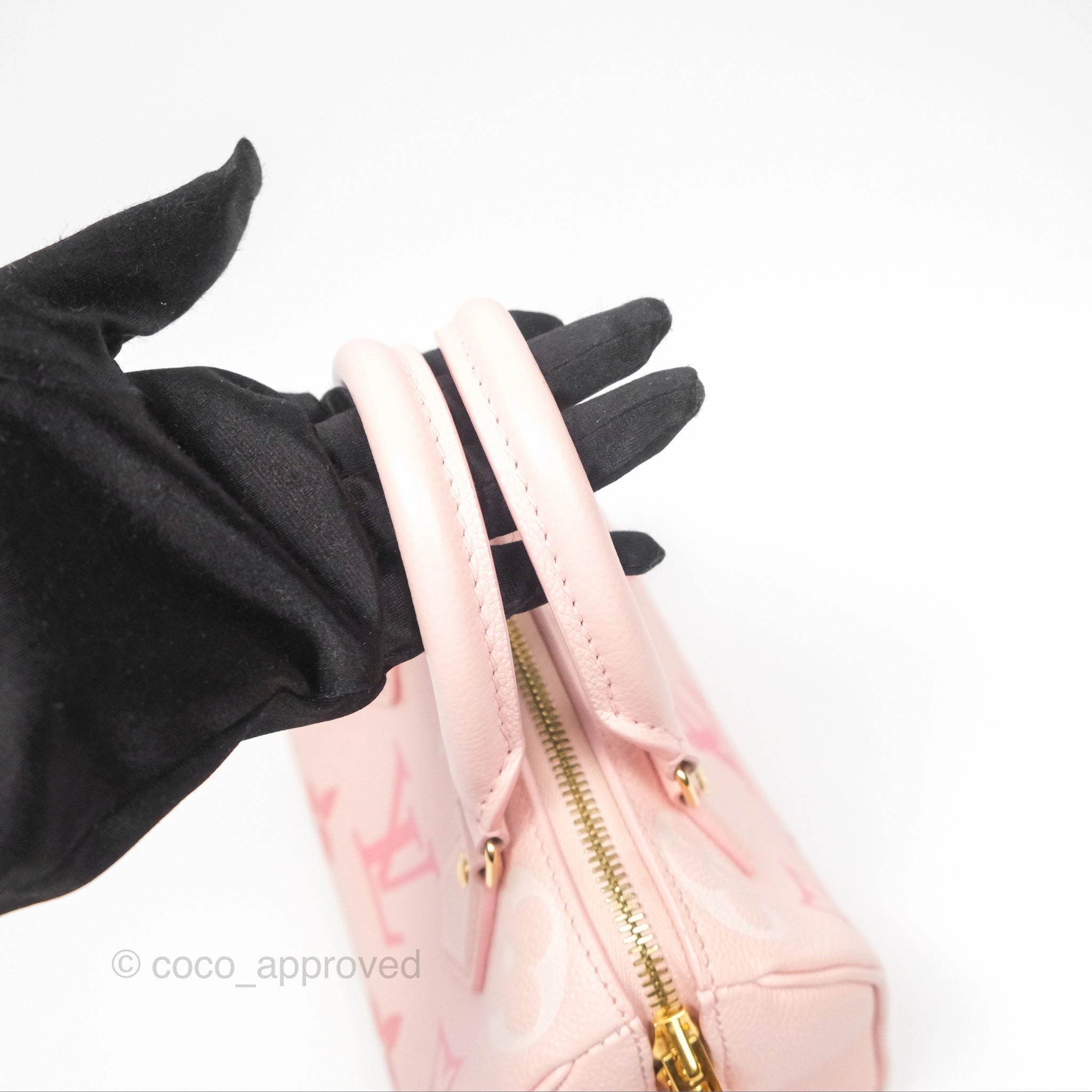 Louis Vuitton Speedy Bandoulire 20 Monogram Degrade Rose Pink
