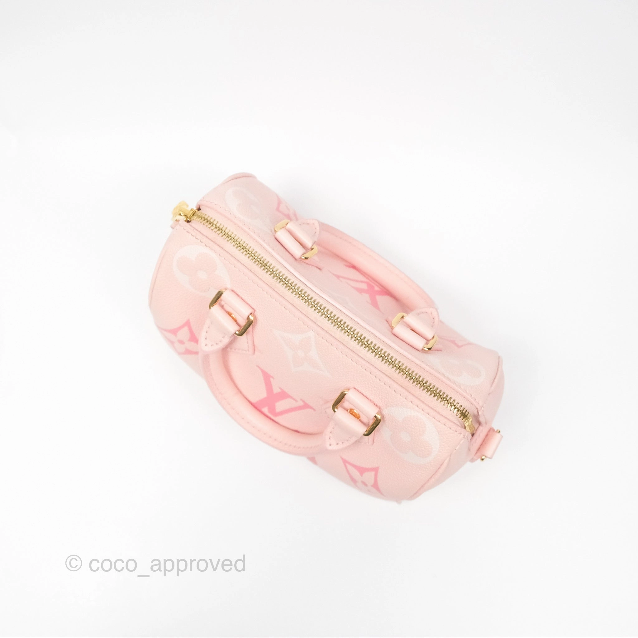 Louis Vuitton Speedy Bandoulire 20 Monogram Degrade Rose Pink