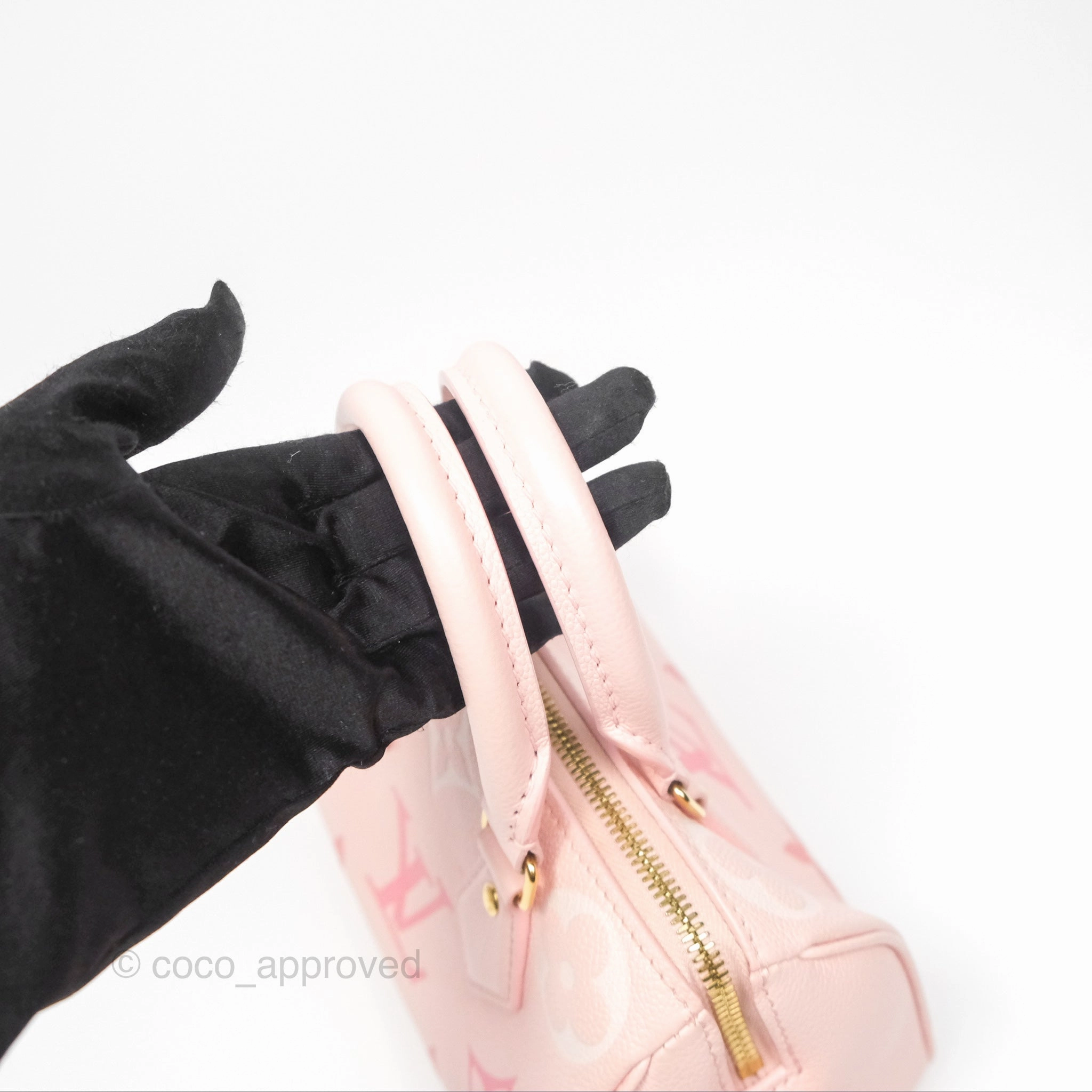 Louis Vuitton Speedy Bandoulire 20 Monogram Degrade Rose Pink