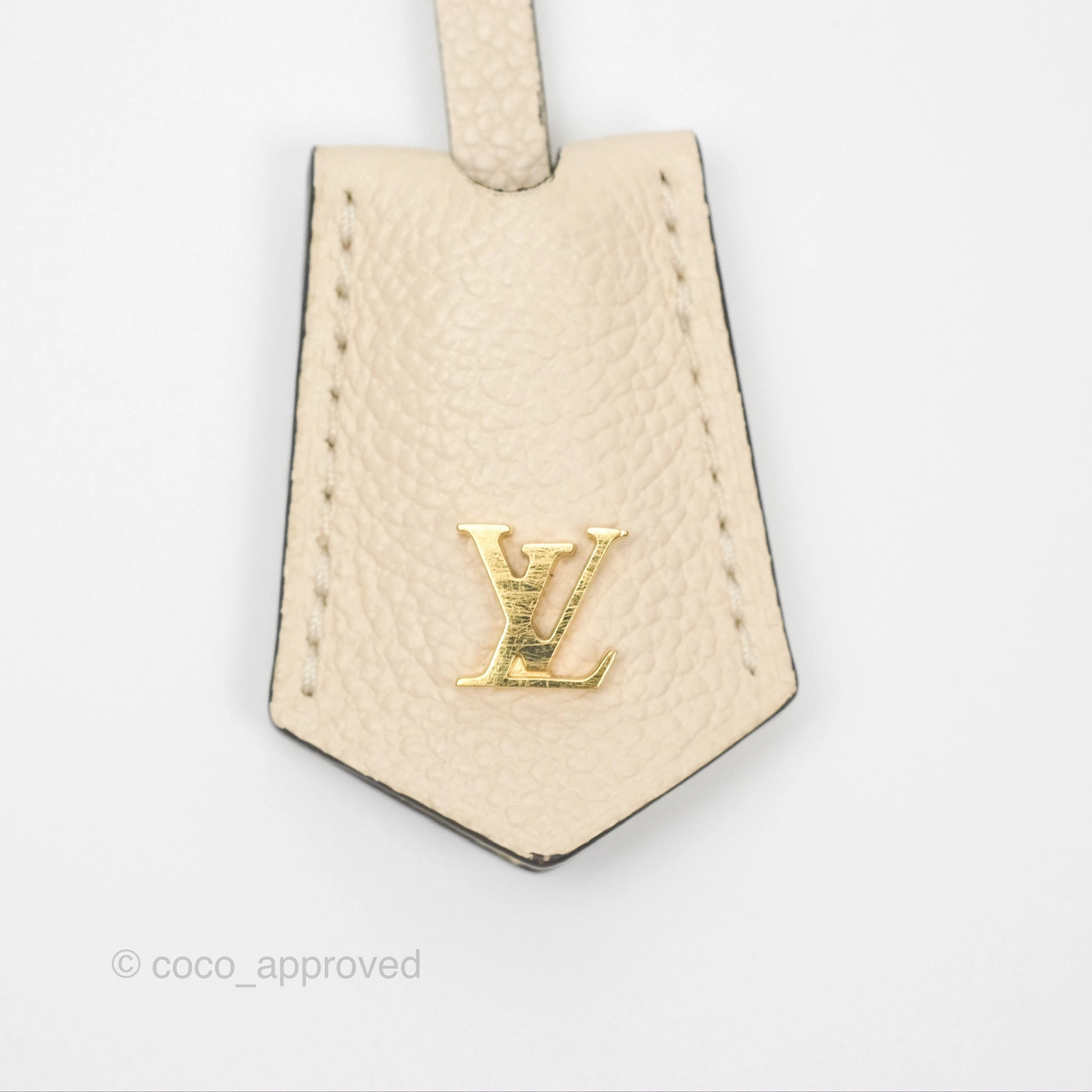 Louis Vuitton Vanity PM Empreinte Monogram Giant Creme/Bois de Rose