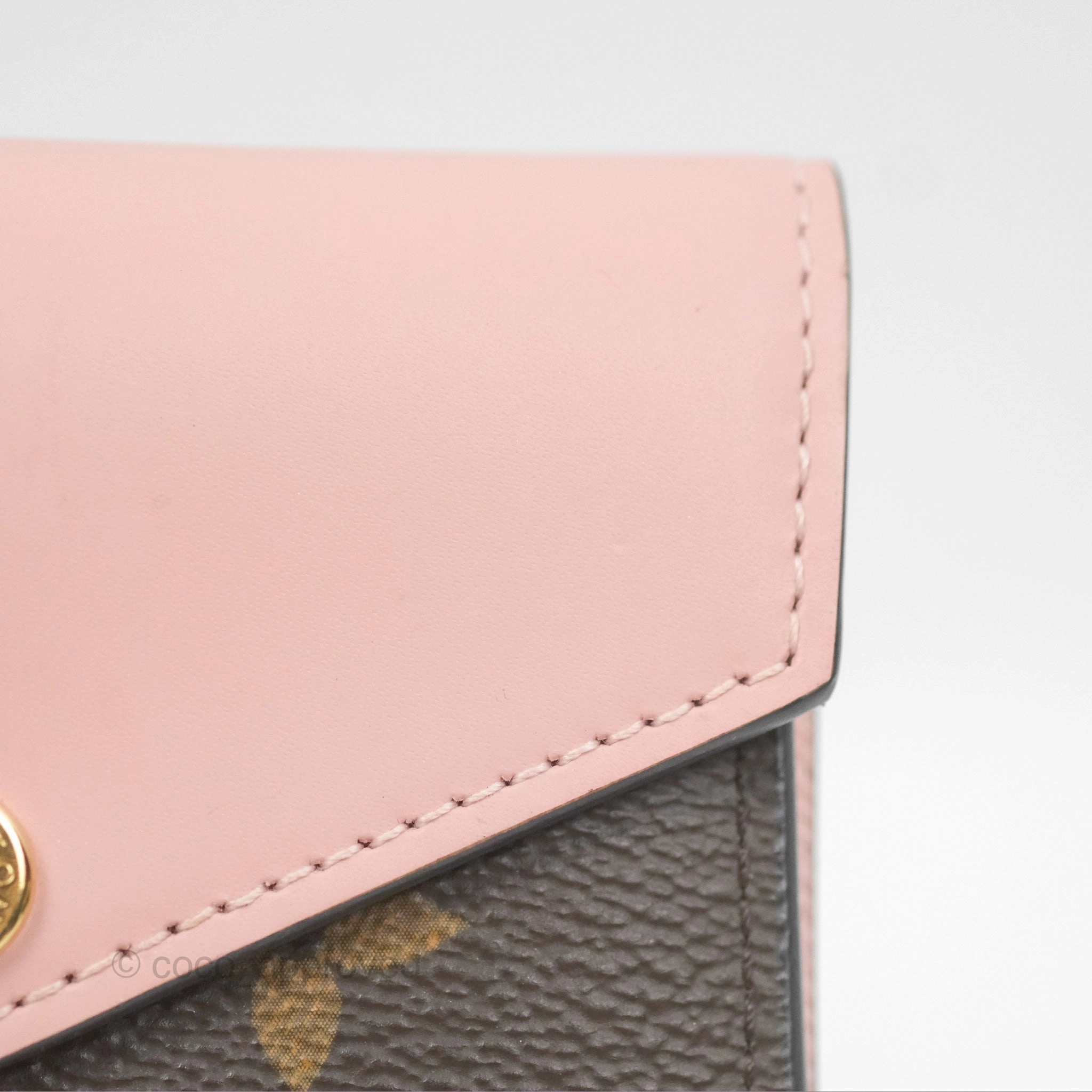 Louis Vuitton Victorine Wallet Monogram Canvas Rose Ballerina
