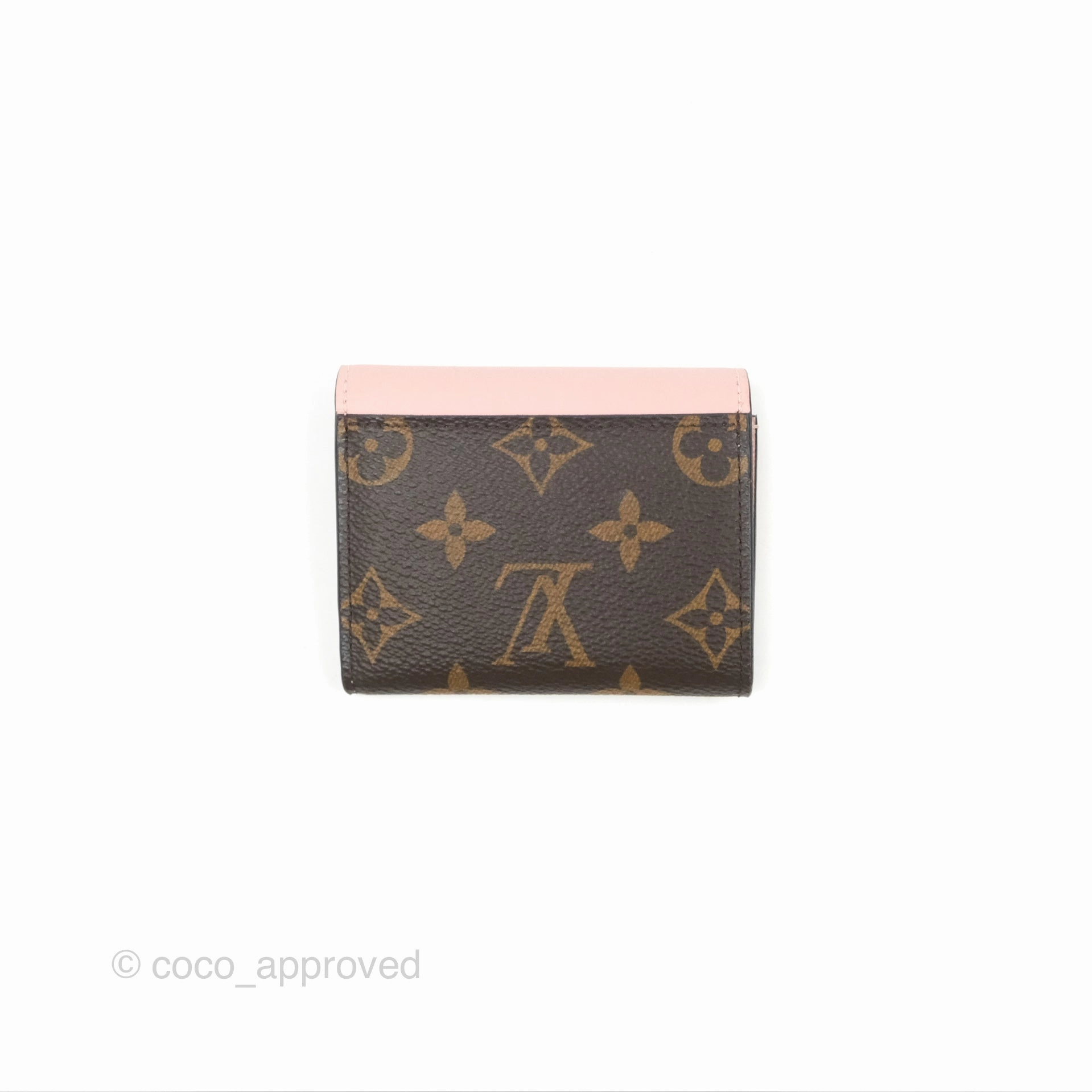 Louis Vuitton Victorine Wallet Monogram Canvas Rose Ballerina