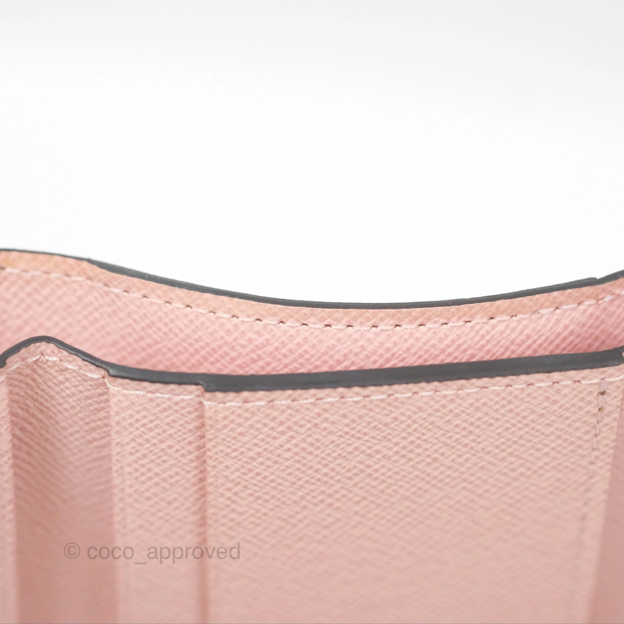 Louis Vuitton Victorine Wallet Monogram Canvas Rose Ballerina