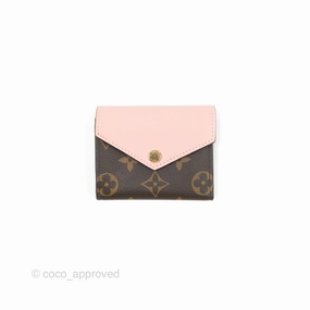 Louis Vuitton Victorine Wallet Monogram Canvas Rose Ballerina
