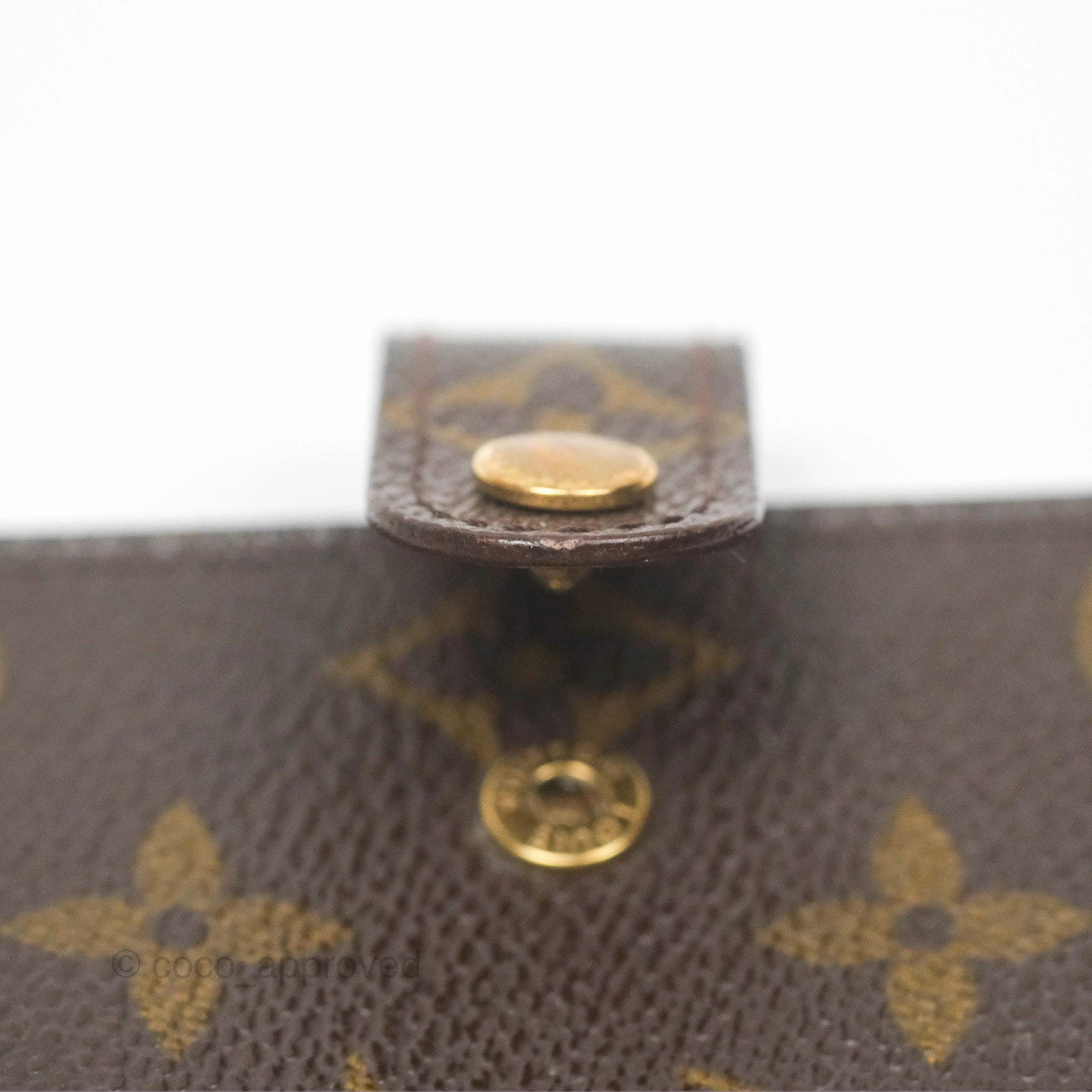 Louis Vuitton Vintage Small Ring Agenda Cover Monogram Canvas