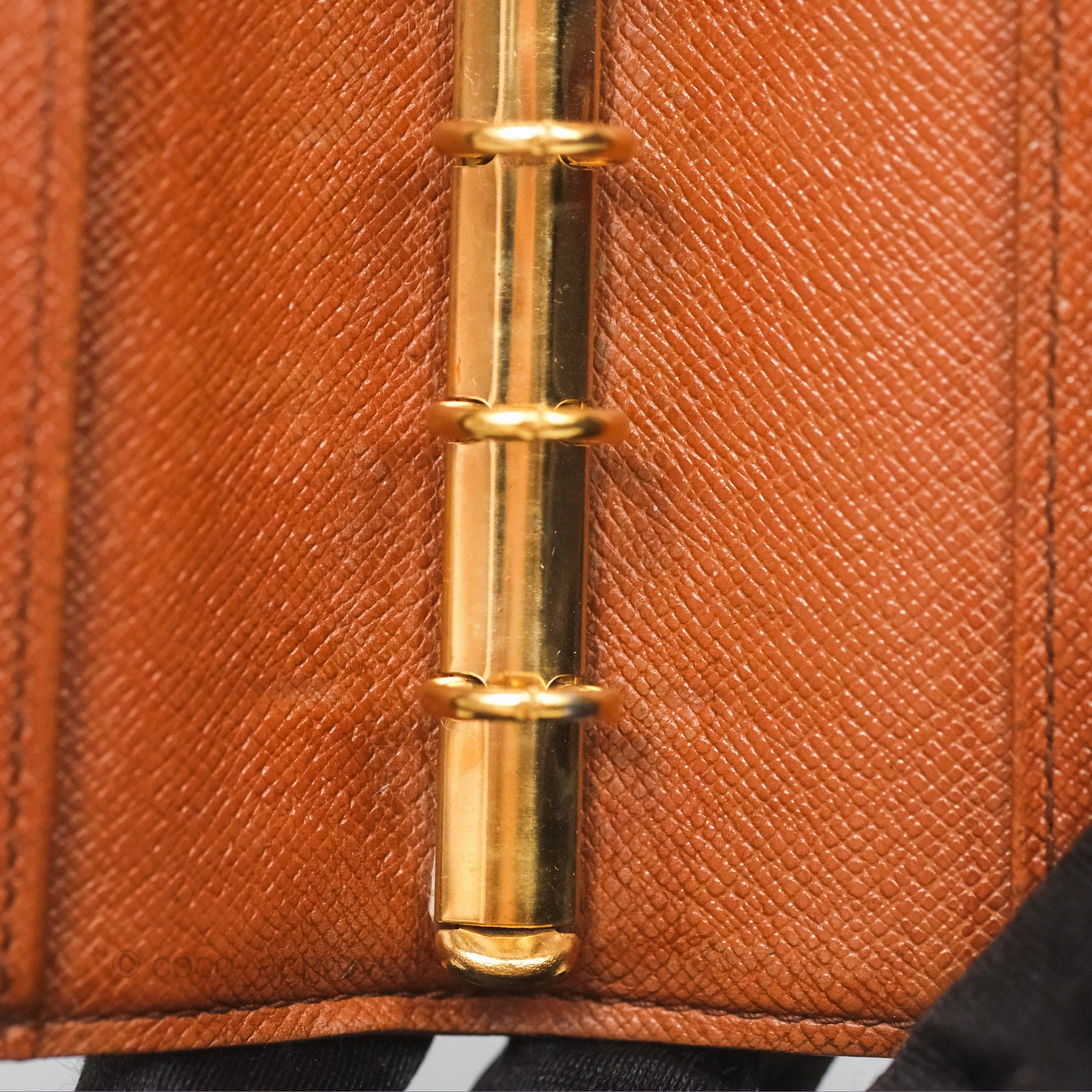 Louis Vuitton Vintage Small Ring Agenda Cover Monogram Canvas