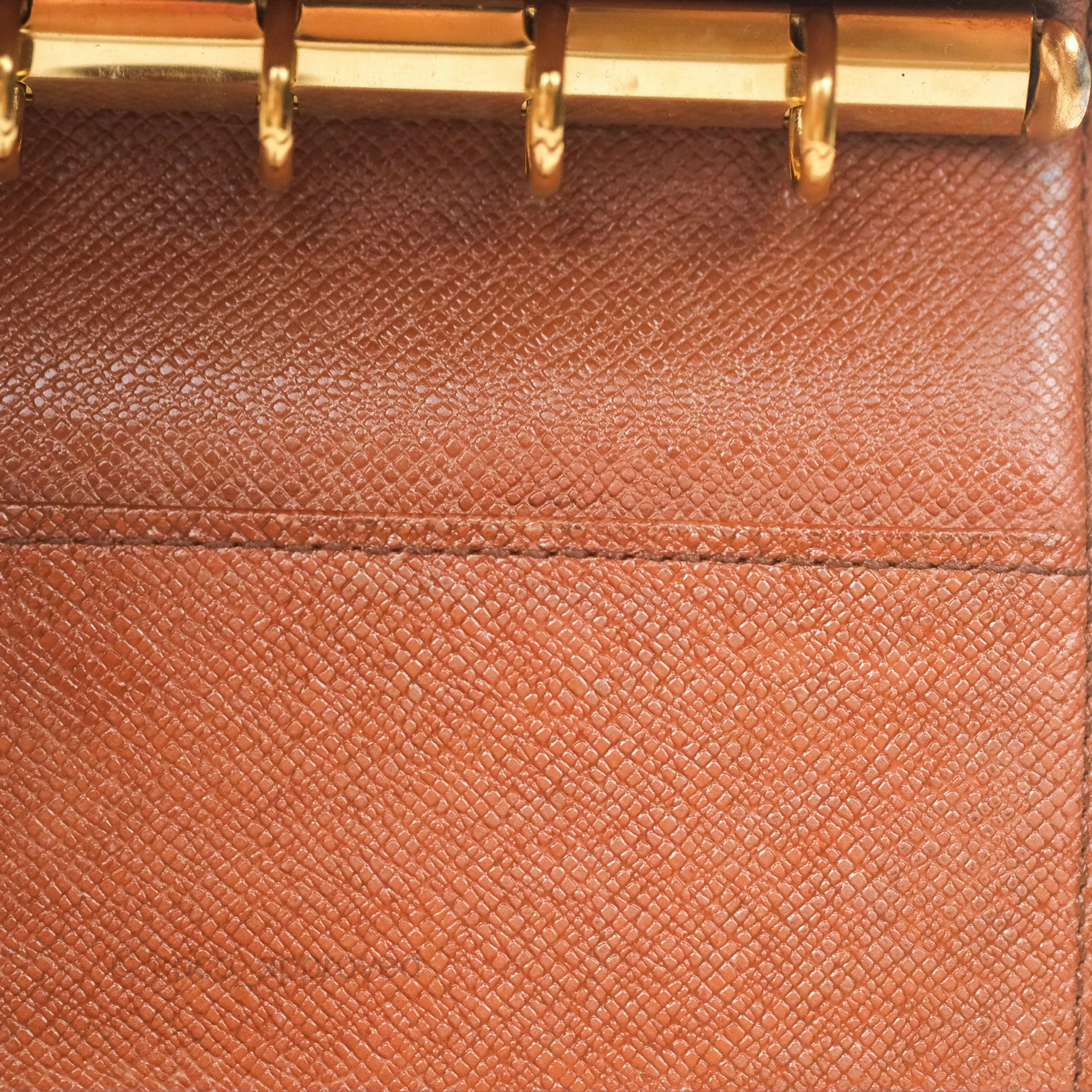 Louis Vuitton Vintage Small Ring Agenda Cover Monogram Canvas