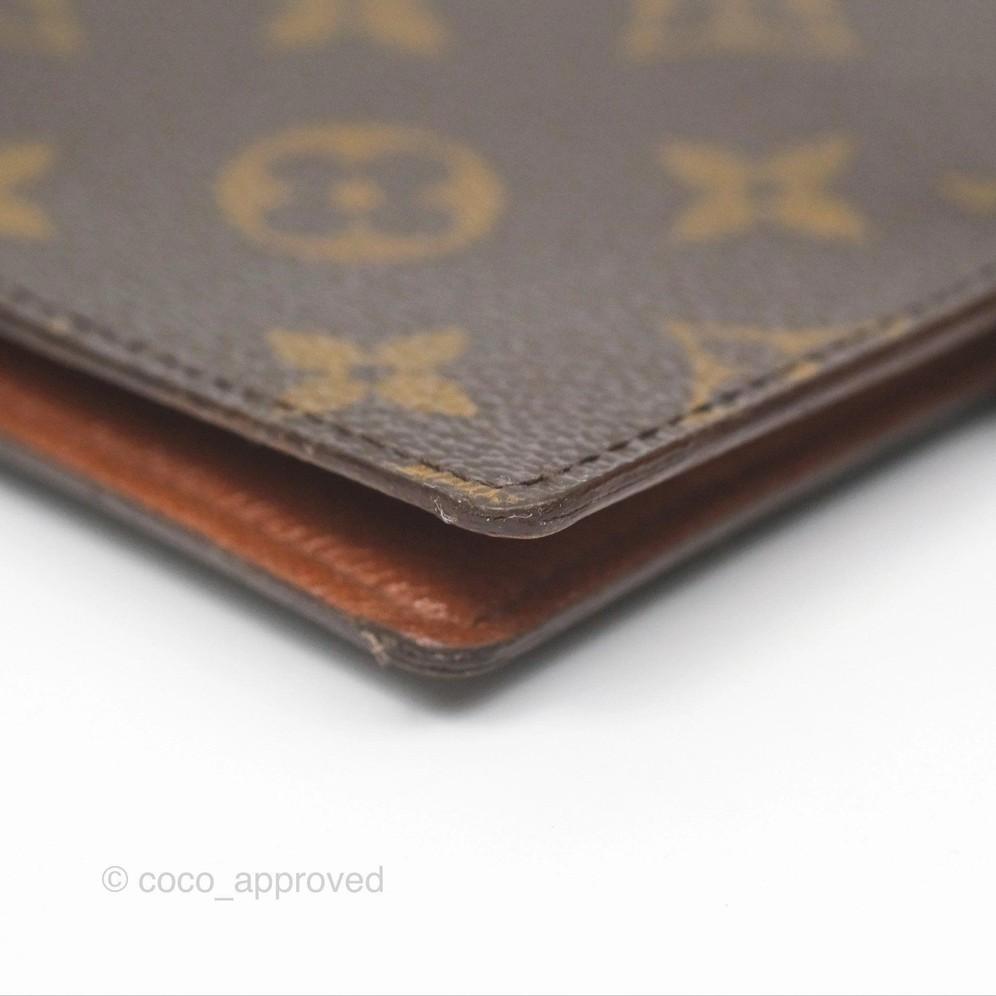 Louis Vuitton Vintage Small Ring Agenda Cover Monogram Canvas