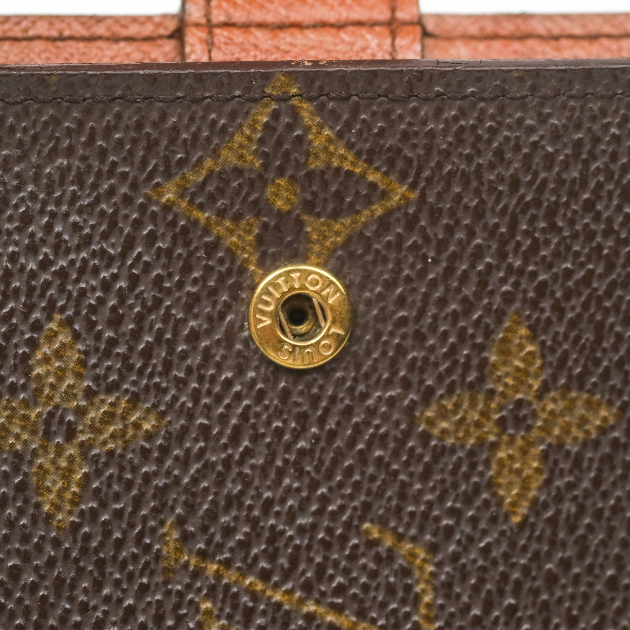 Louis Vuitton Vintage Small Ring Agenda Cover Monogram Canvas