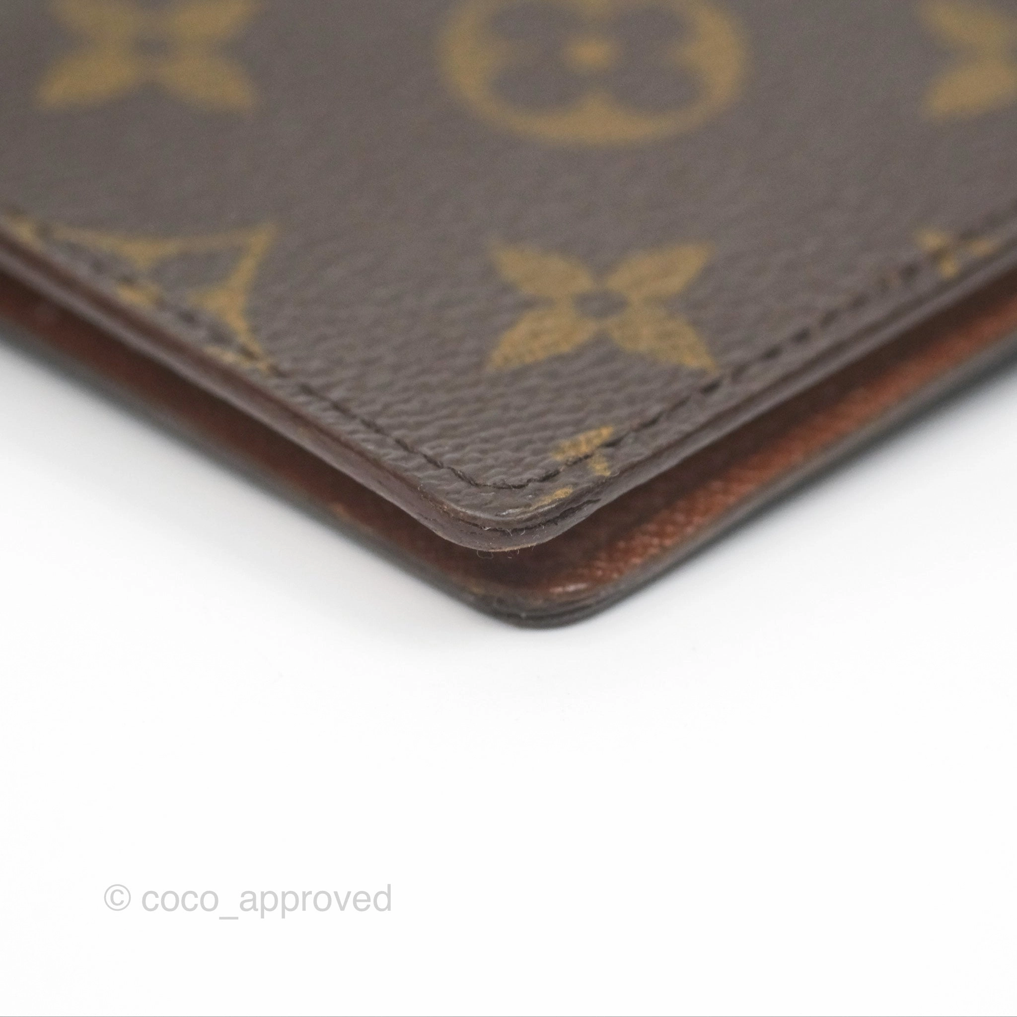 Louis Vuitton Vintage Small Ring Agenda Cover Monogram Canvas